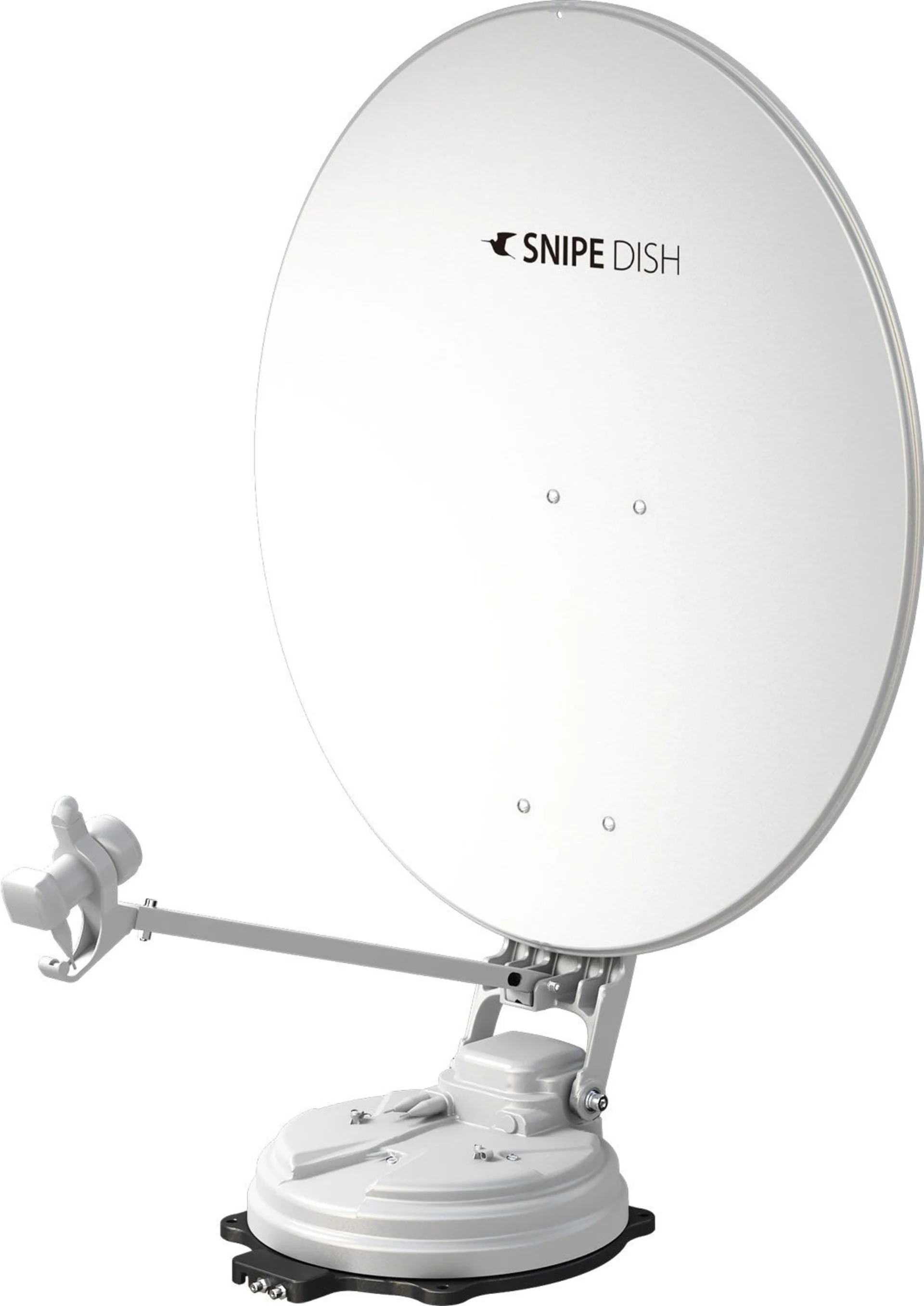 Selfsat Snipe Dish 85 cm Antenne satellite entièrement automatique (Twin LNB & Auto Skew)