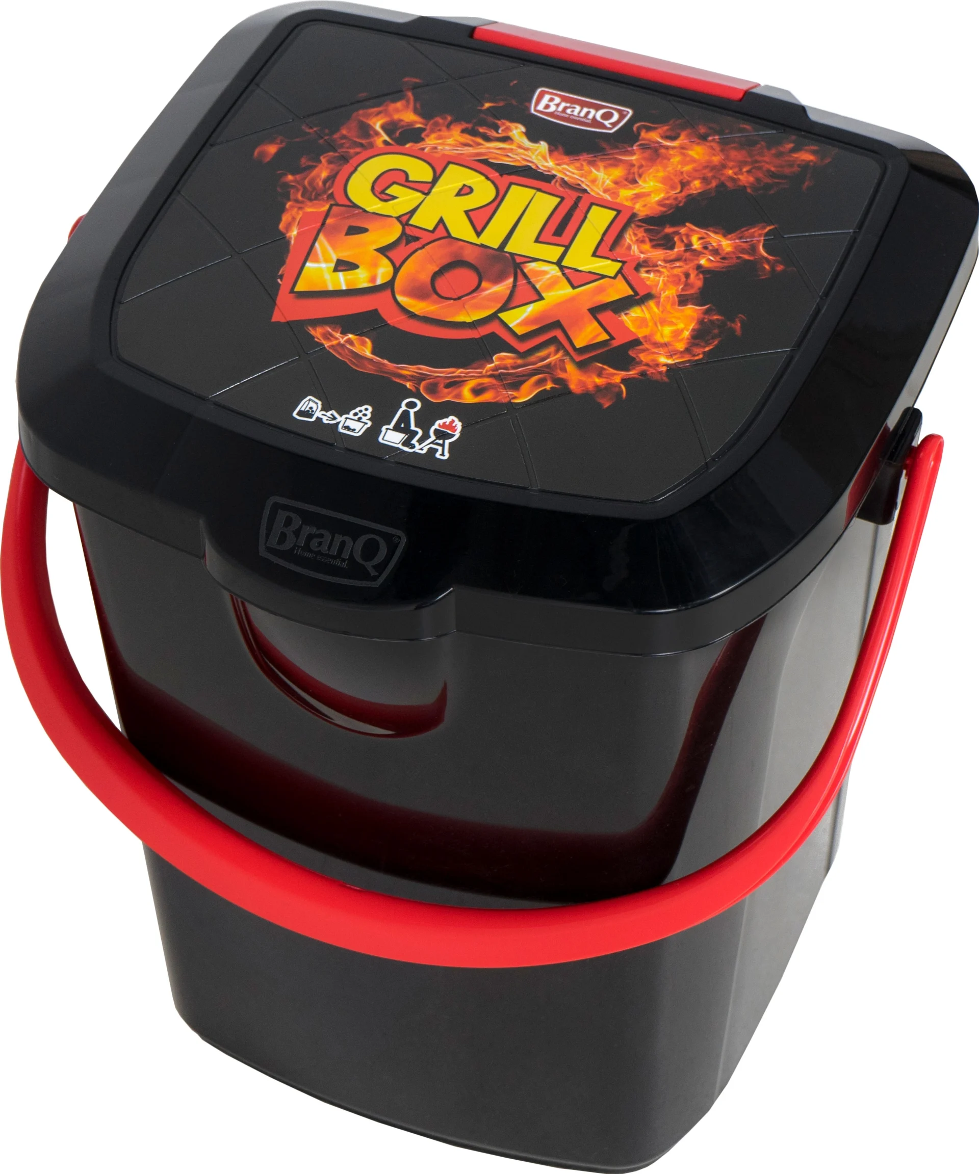 BranQ Grillkohle- und Zubehörbox 22 L