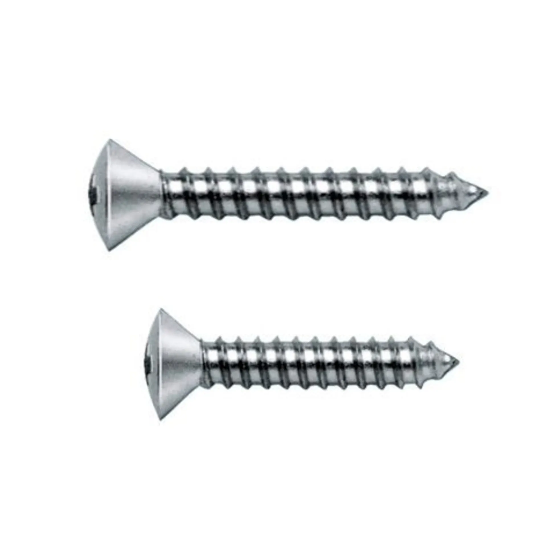 Vis à tôle à tête fraisée bombée forme C 2,9 x 13 mm, DIN 7983, 25 pièces SB