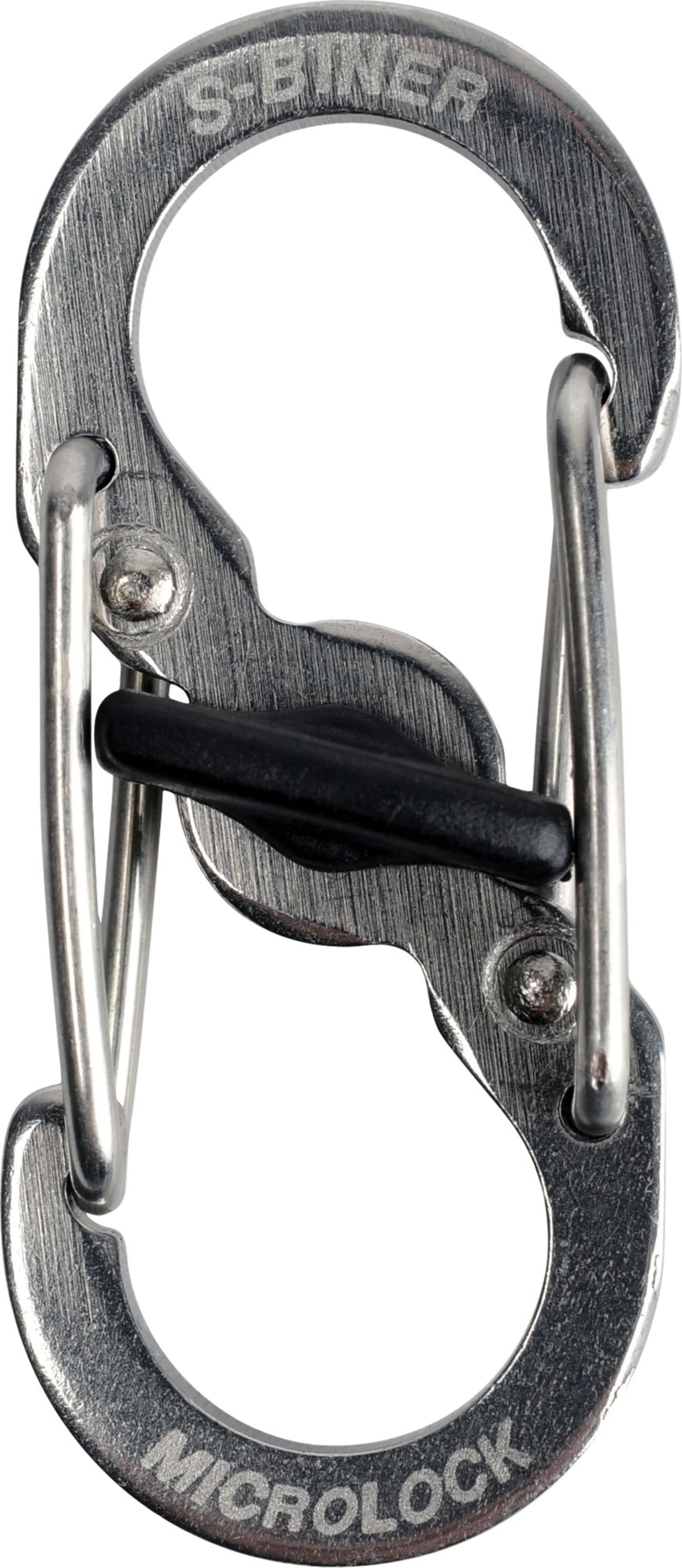 Nite Ize S-Biner MicroLock - argent, 2 pièces
