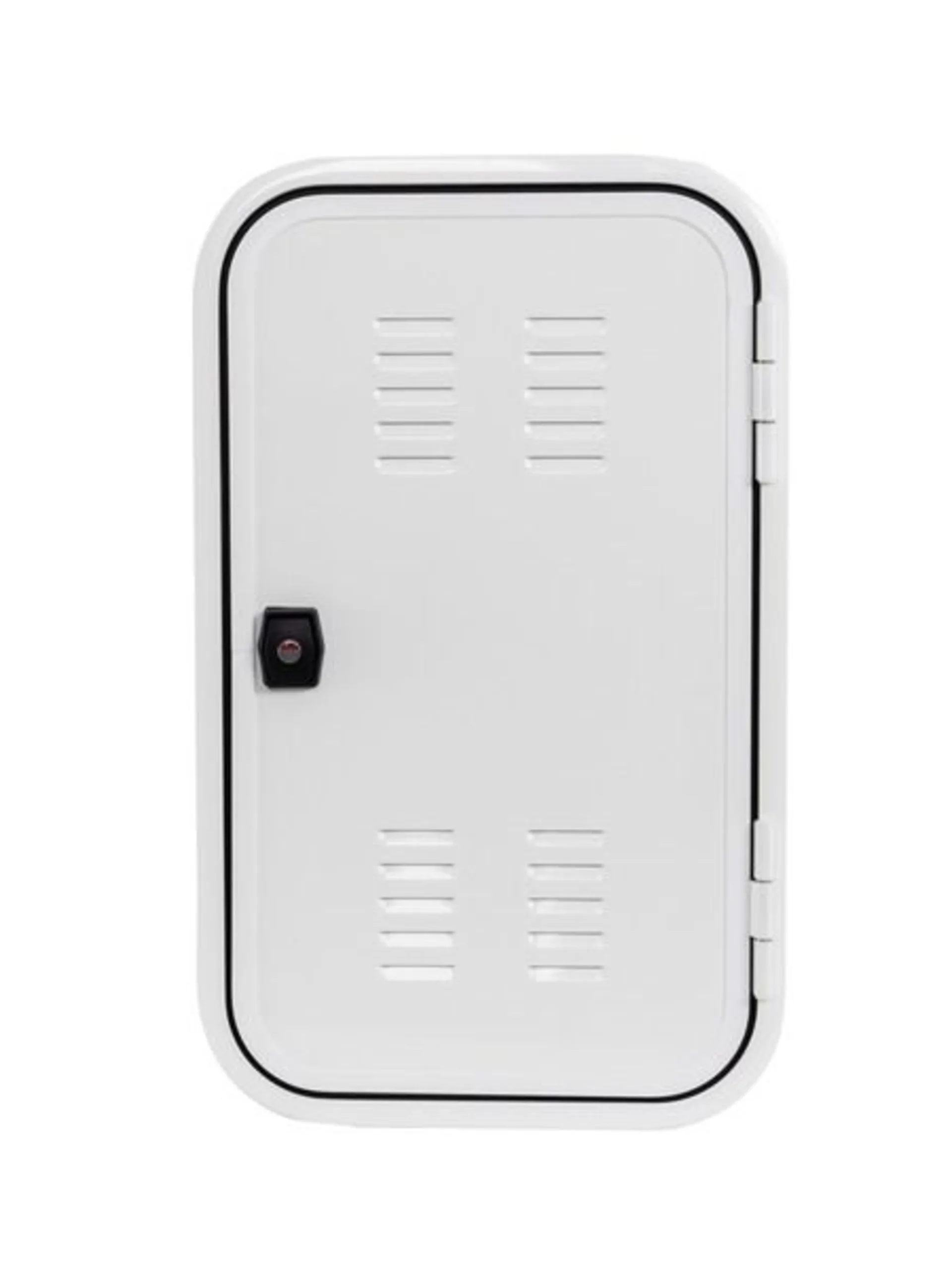 Kofferklappe für Gasflaschen mit Lüftungsschlitzen und Zadi-Push-Lock, Ausschnitt 400*675 mm, Nutzmass 350*625mm