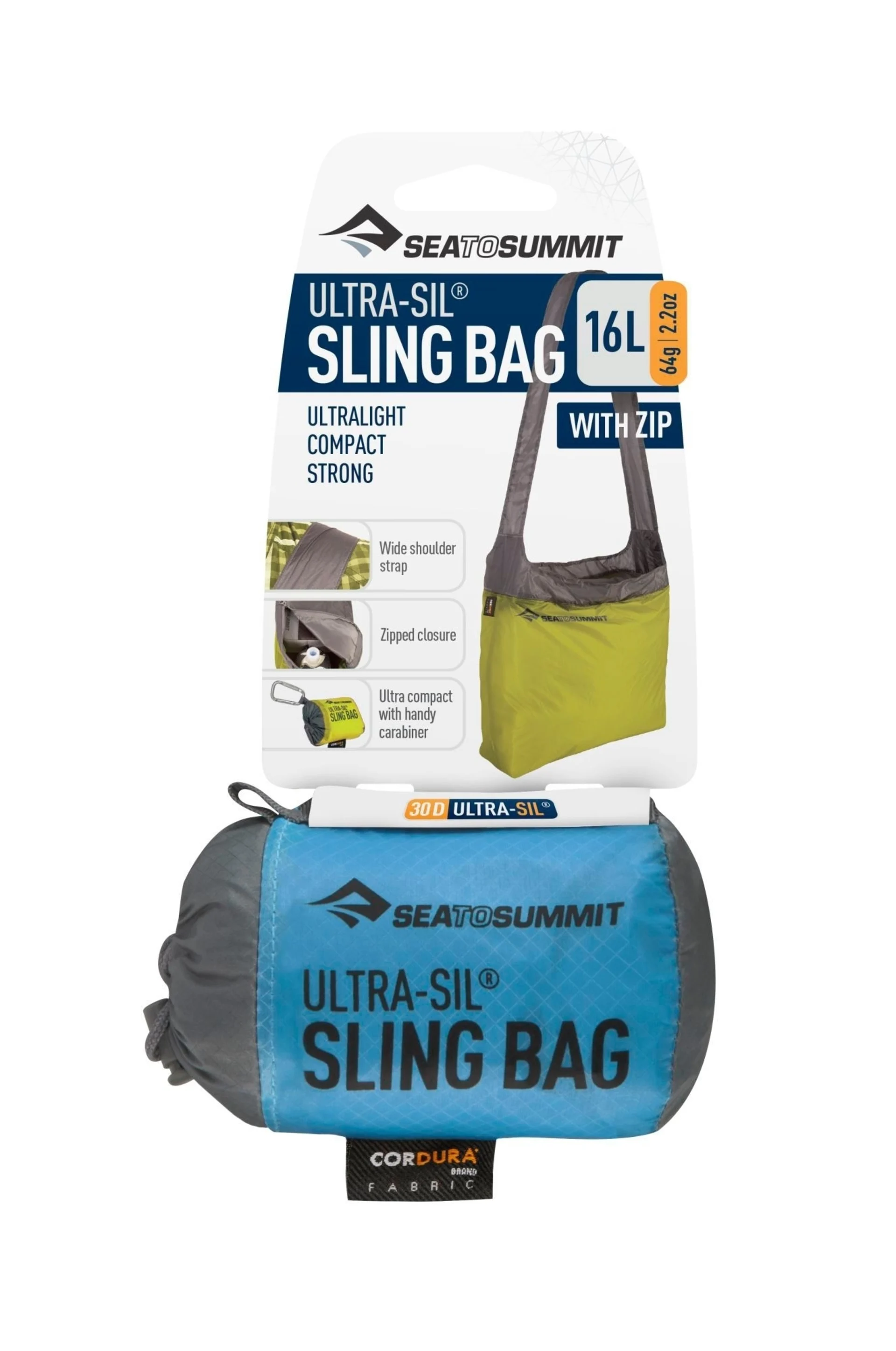 Sea to Summit Ultra-Sil Sling Bag Schultertasche hellblau