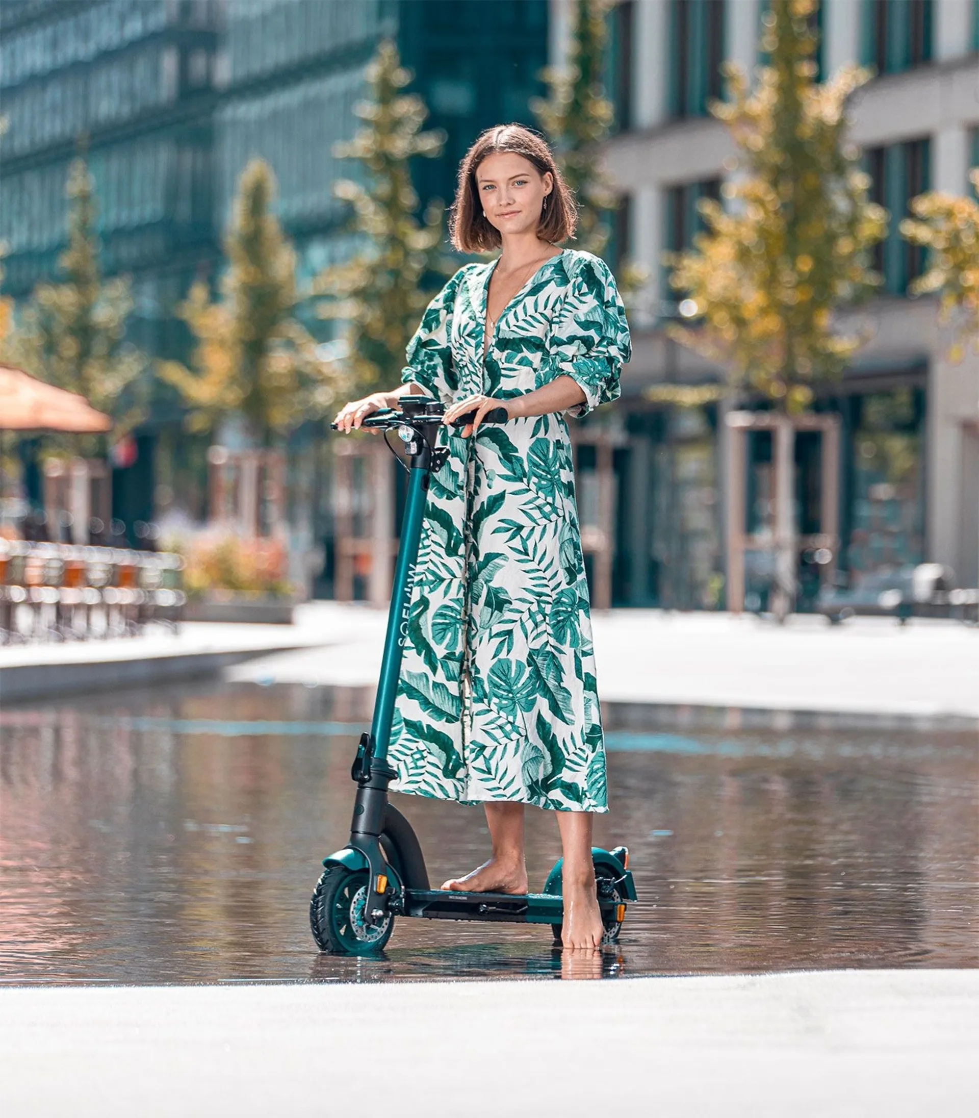 SoFlow SO4 Pro scooter électrique pliable / scooter électrique homologué pour la route 48 V / 10,5 Ah