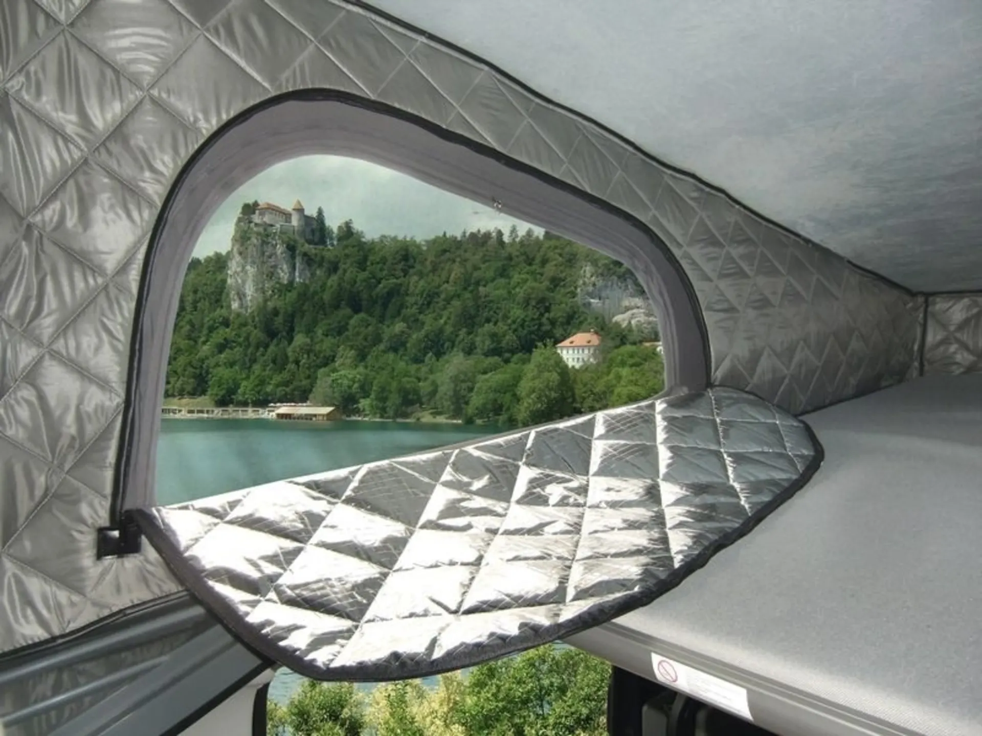 Zeltbalg-Isolation Schlafdach für VW T6 Easyfit LR extrahoch, vorn hoch