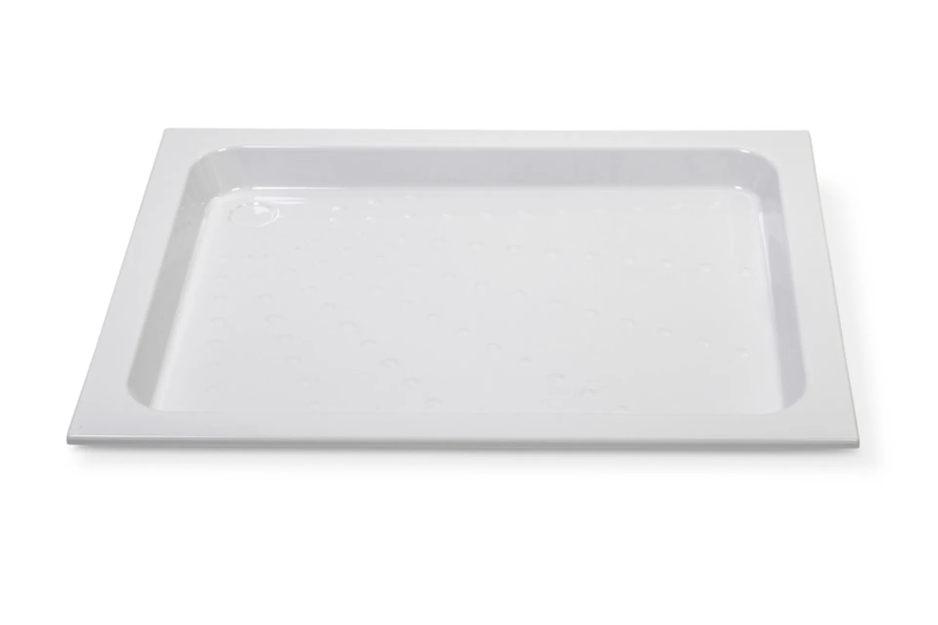 Duschwanne 830x670x59mm aus Polystyrol(PST) 3,5mm,Ablauf Typ H