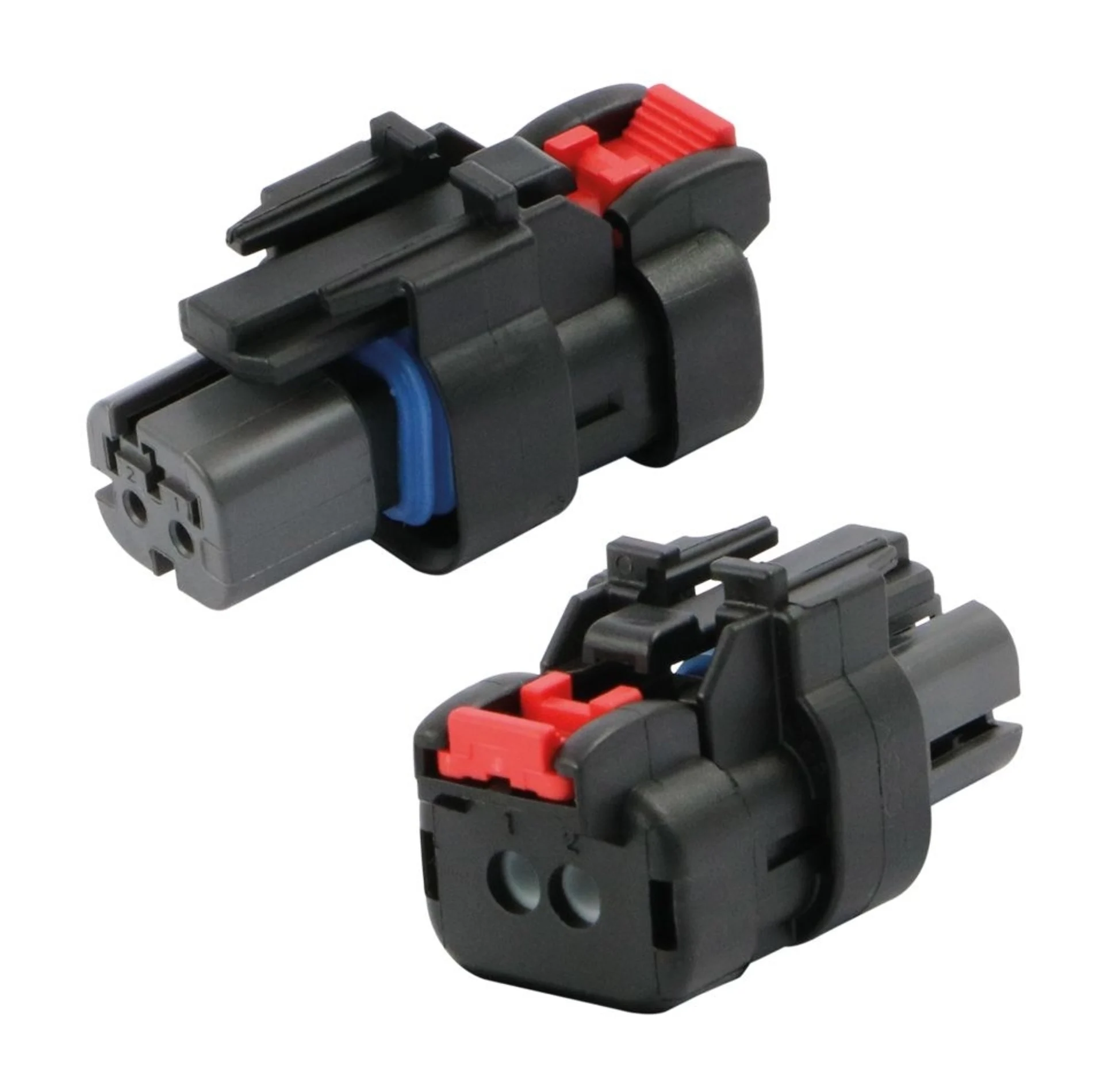 AMPSeal 16 - Buchsengehäuse 2-pol. Key B grau 2-polig AMPSeal 16 - Buchsengehäuse 2-pol. Key B grau 2-polig