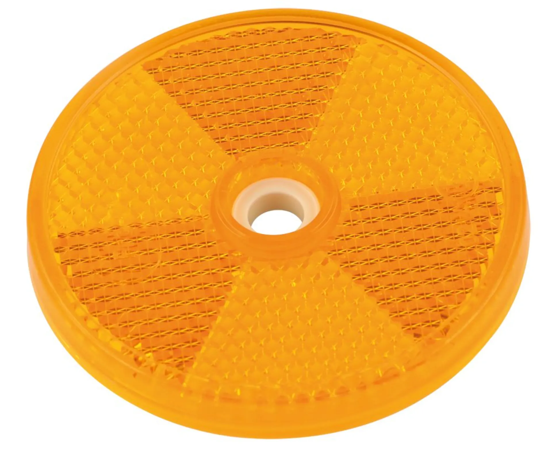 Rückstrahler 61mm gelb ø 61mm, ohne Schraube! Rückstrahler 61mm gelb ø 61mm, ohne Schraube!