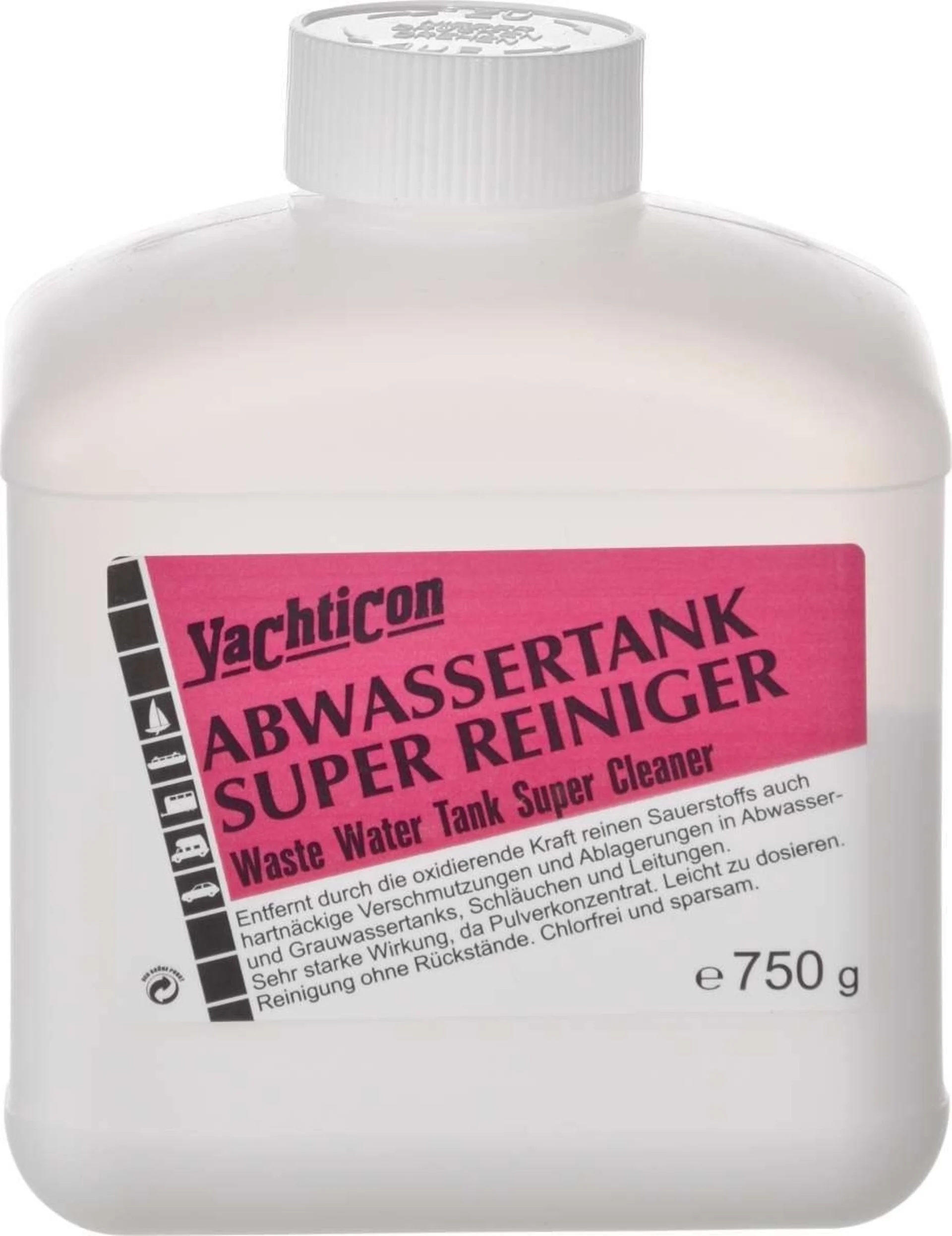 Super nettoyant pour réservoir d'eaux usées Yachticon