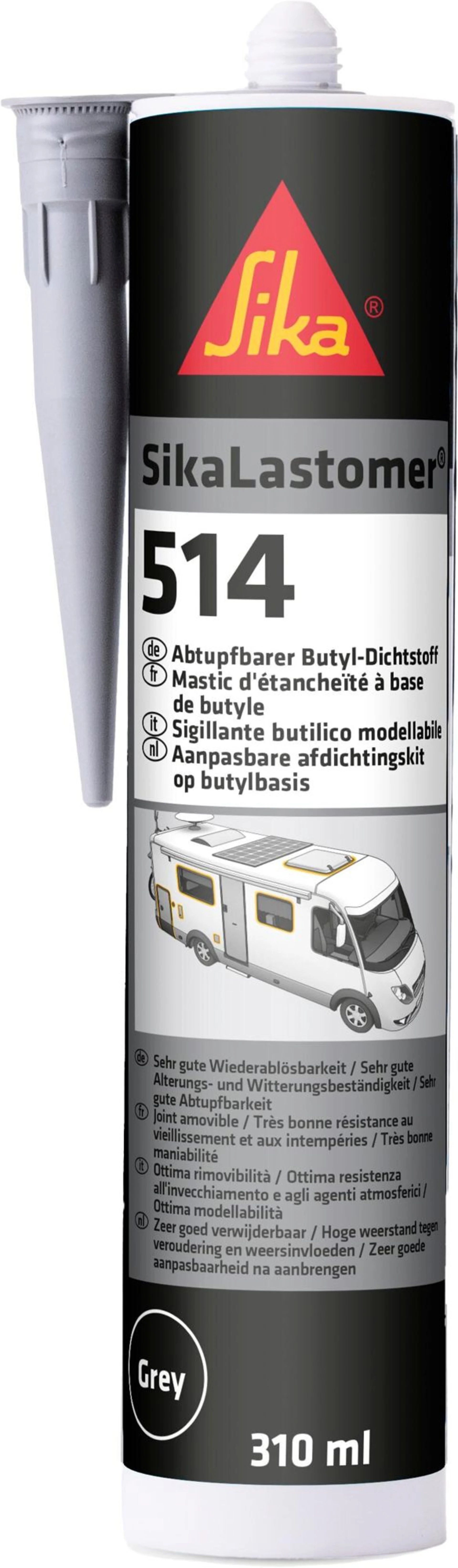 Sika Dichtstoff Lastomer 514 in Kartusche 310 ml hellgrau
