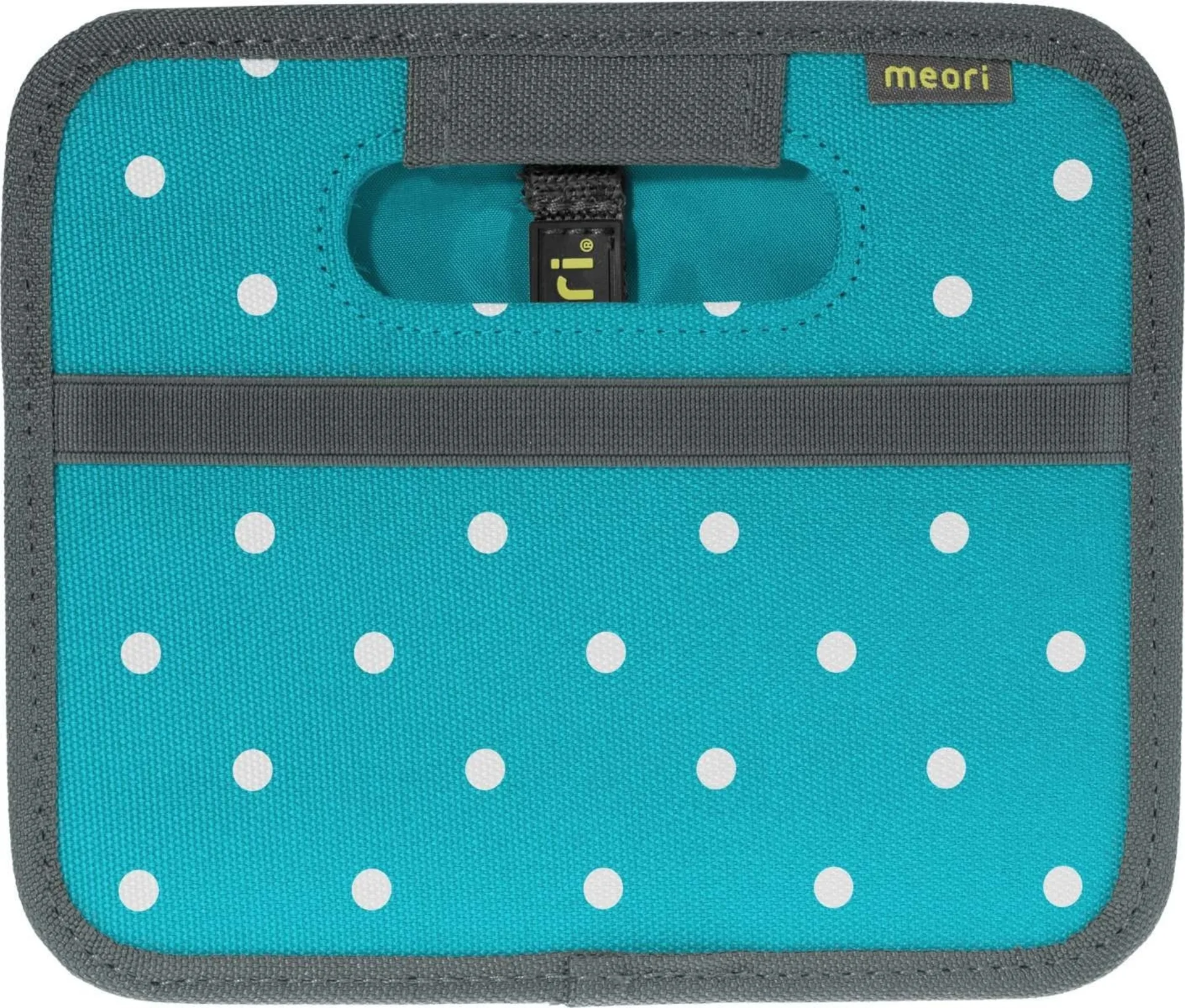 Meori Faltbox Mini Azur Blau mit Punkten 1,8 Liter