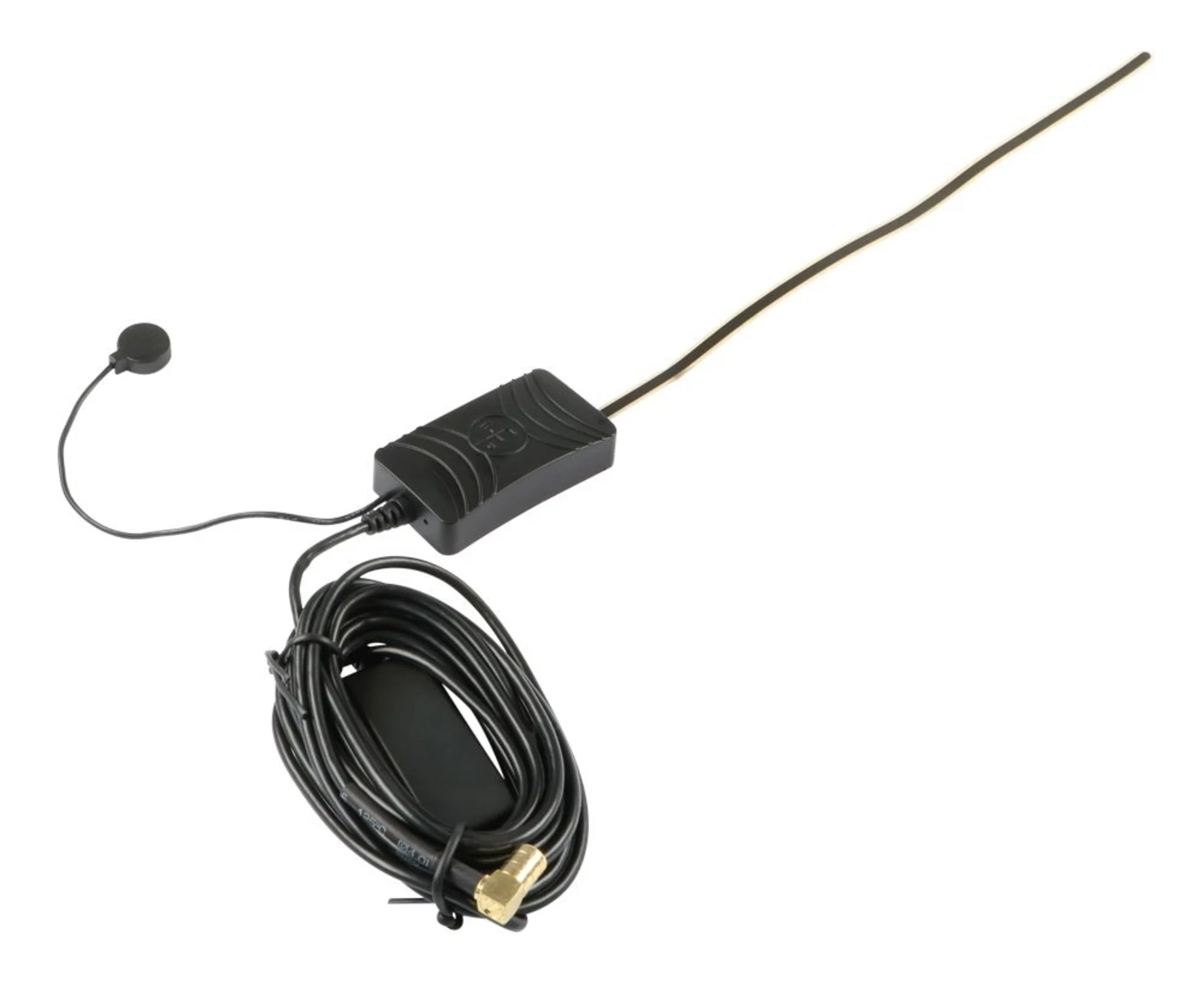Antenne adhésive DAB+ active Funke pour vitre – Antenne haute performance avec connexion magnétique à masse