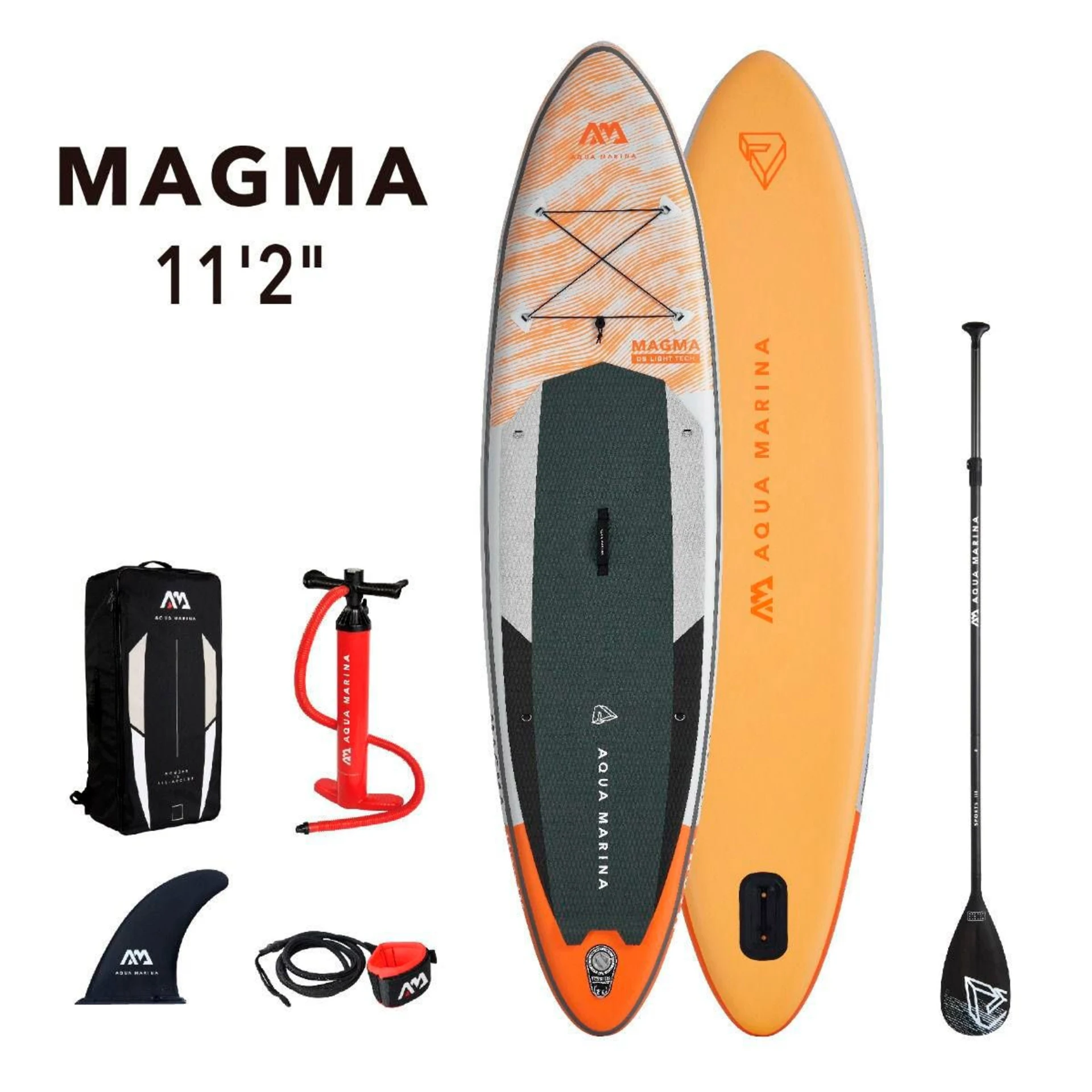 Aqua Marina Magma 2022 All Around Advanced Stand up paddling Set 6 teilig