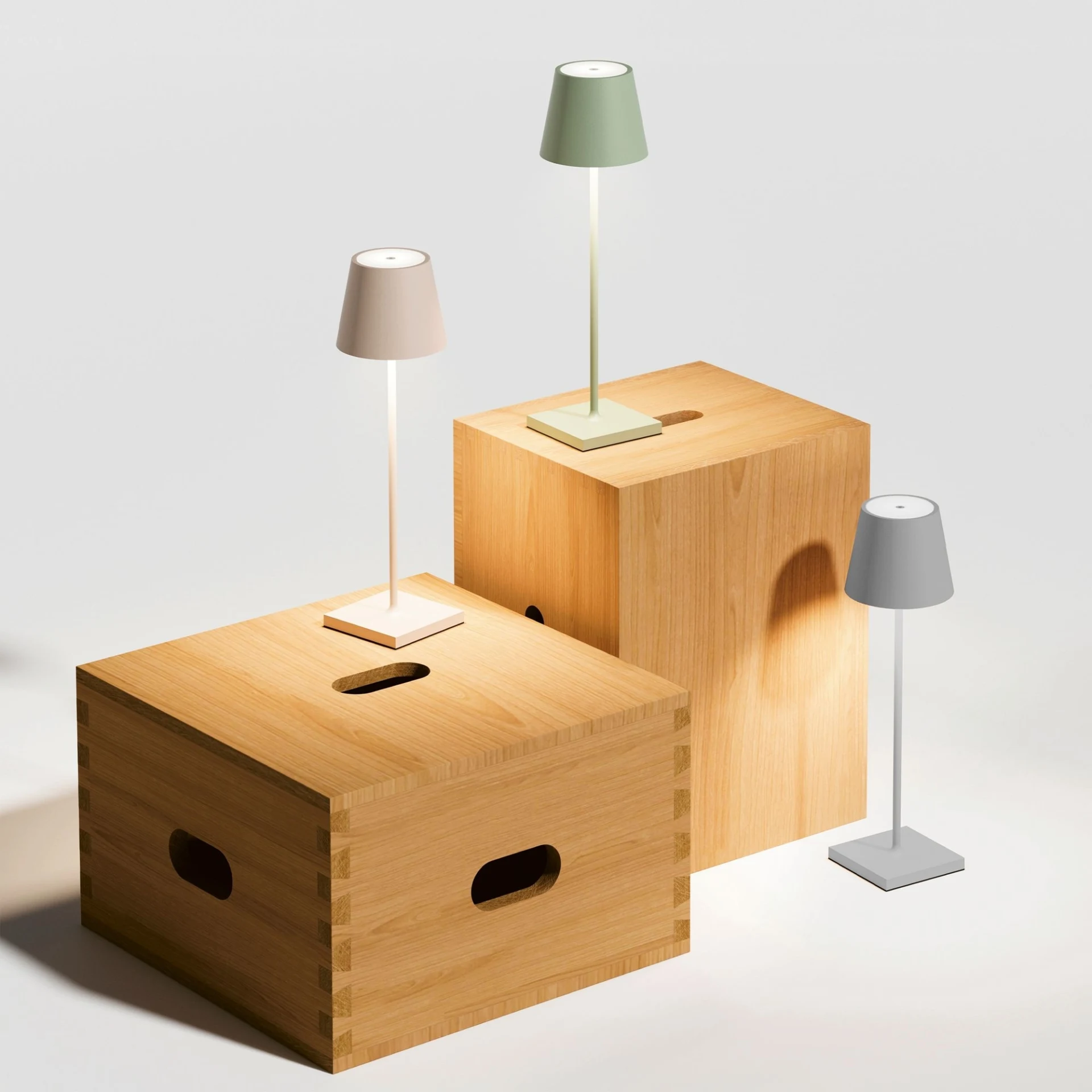 Lampe de table rechargeable Sigor Nuindie 380 mm