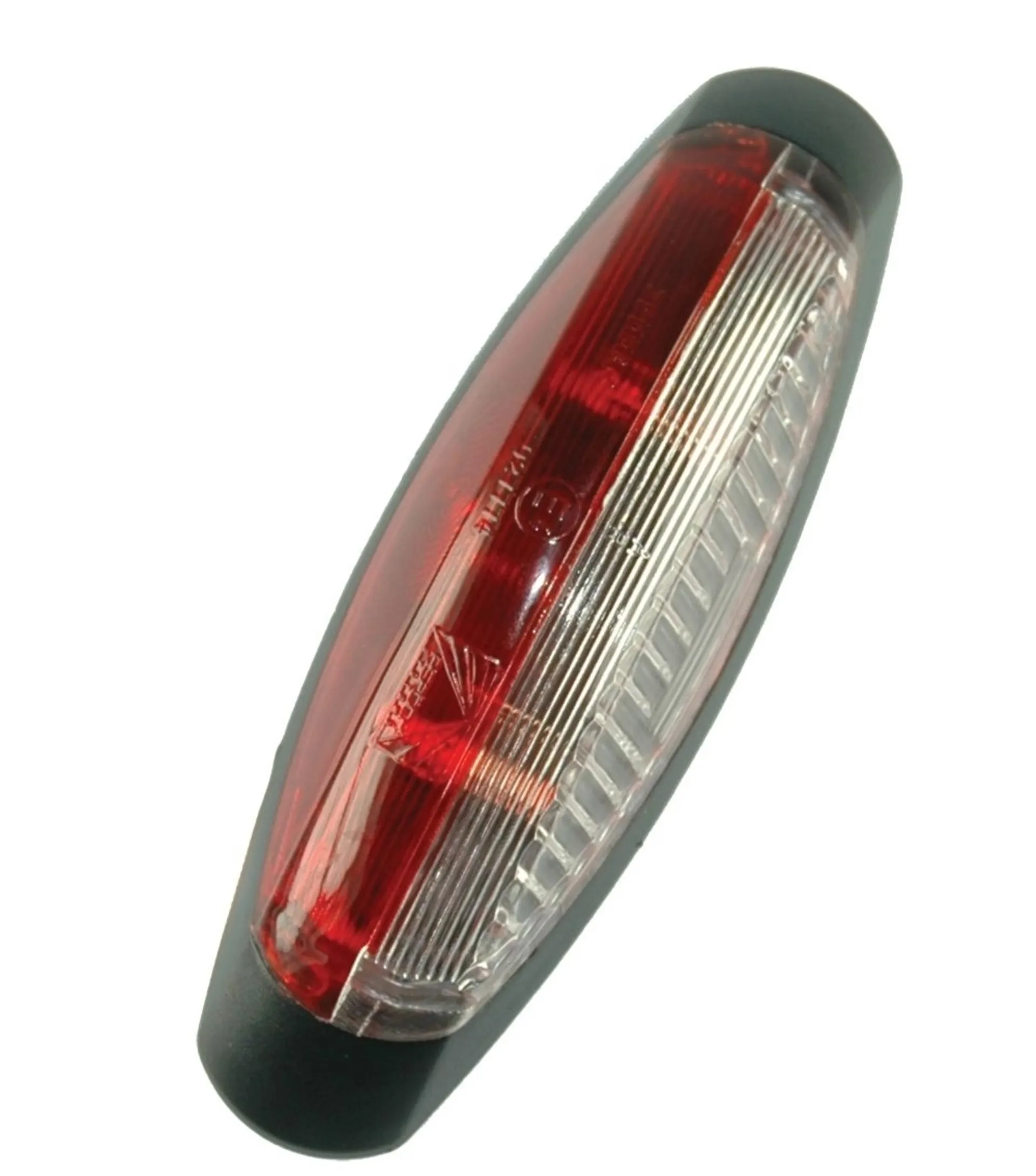 Aspöck FLEXIPOINT II mit Tülle schwarz 123x39mm rot/weiss 12V/5W