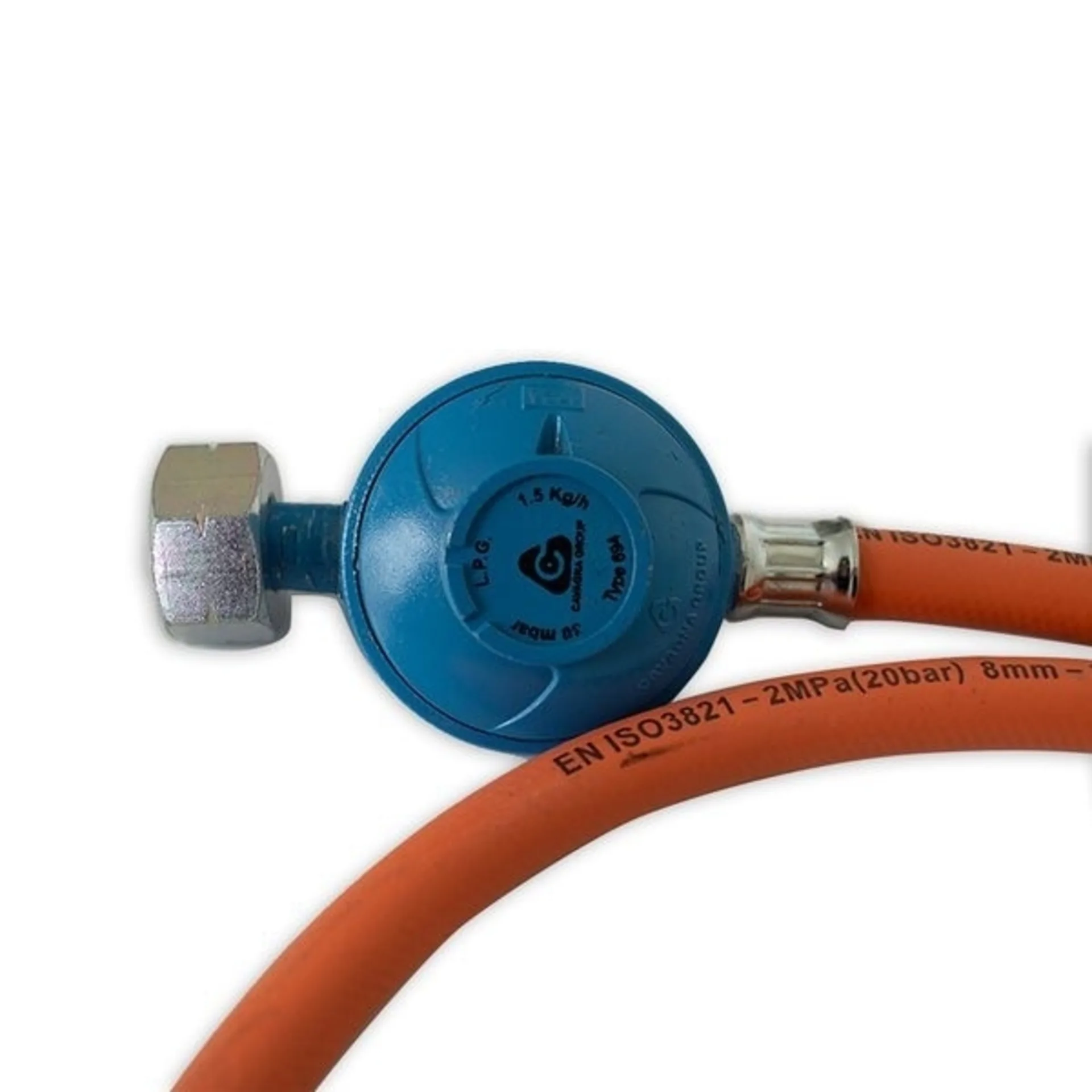 Gas-Schlauch für Gasflasche und Wohnmobil - 1.5m lang
