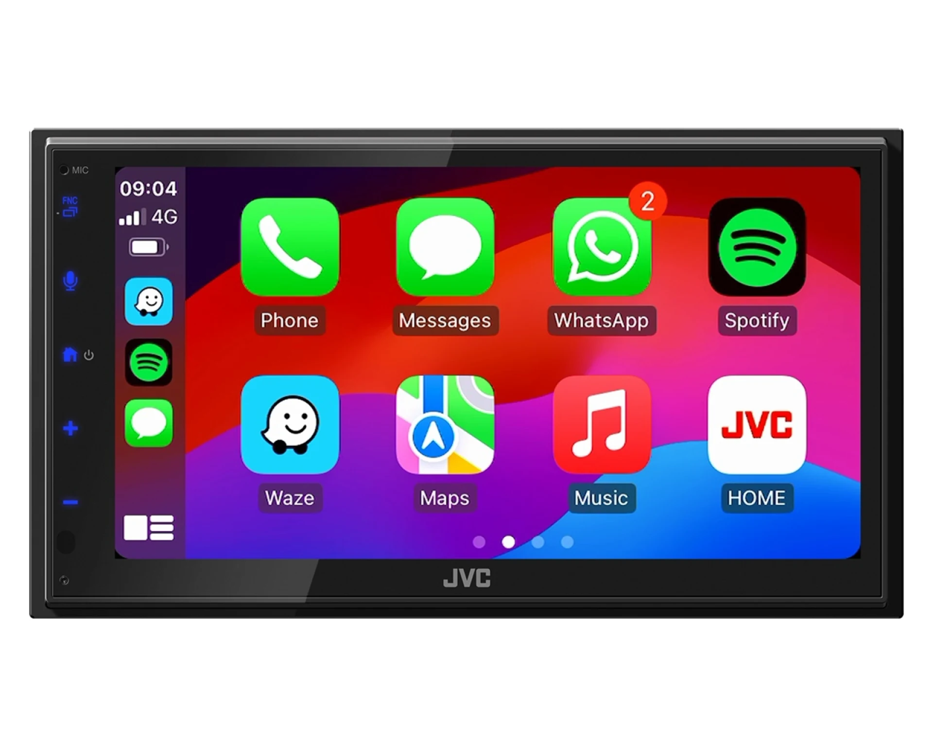JVC KW-M695DBW 2-DIN Autoradio mit DAB+ / Wireless Apple CarPlay & Android Auto JVC KW-M695DBW 2-DIN Autoradio mit DAB+ / Wireless Apple CarPlay & Android Auto
