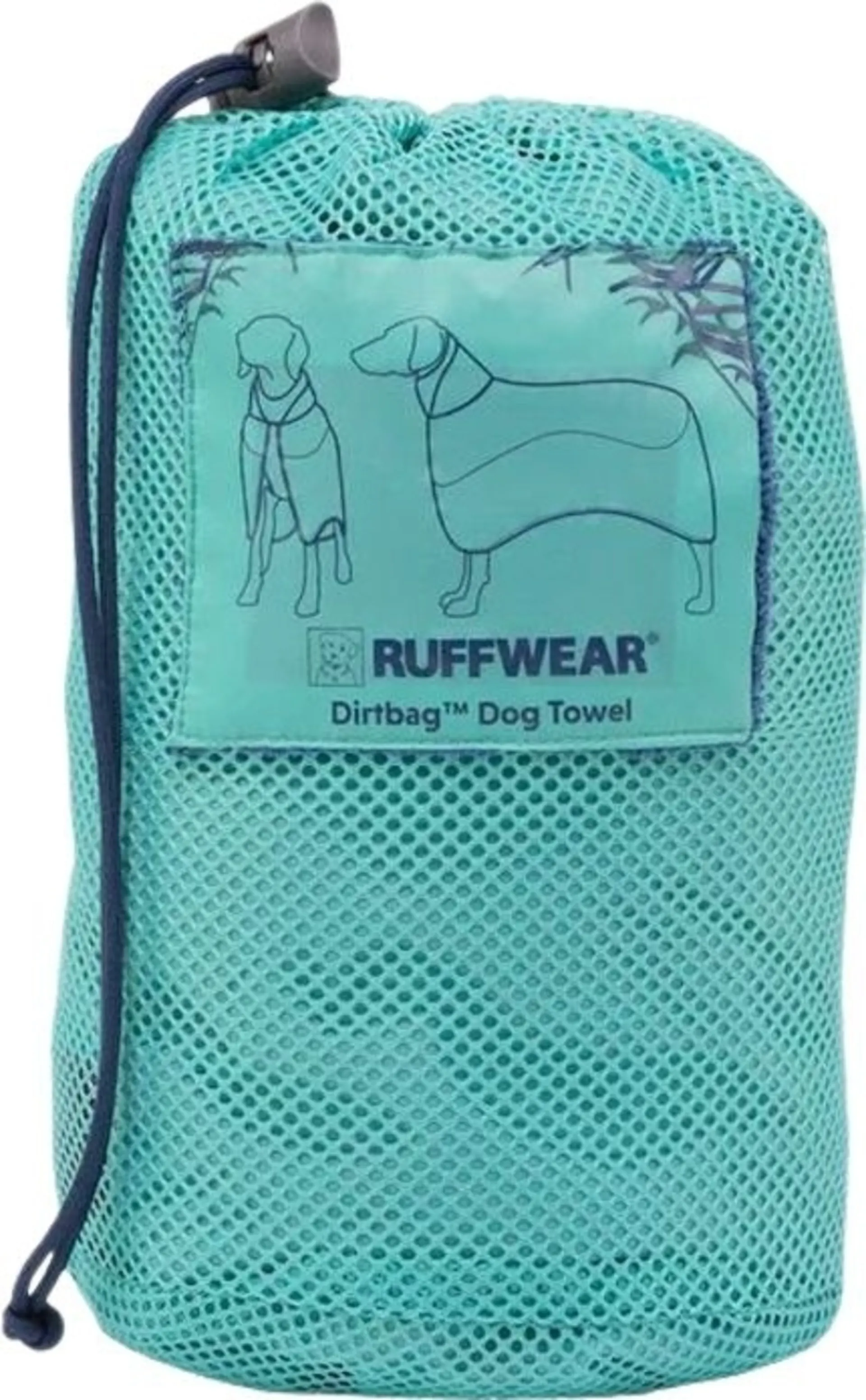 Ruffwear Dirtbag serviette pour chien Aurora Teal XL