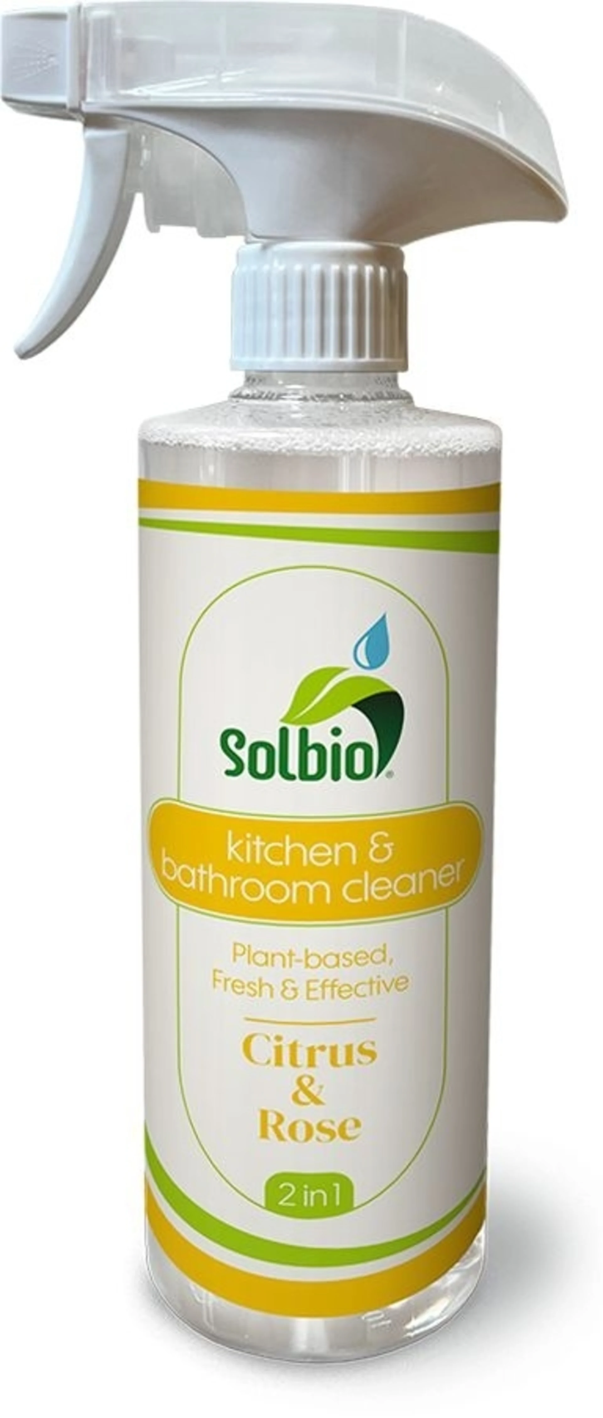 Nettoyant pour salle de bains et cuisine Solbio, 500 ml