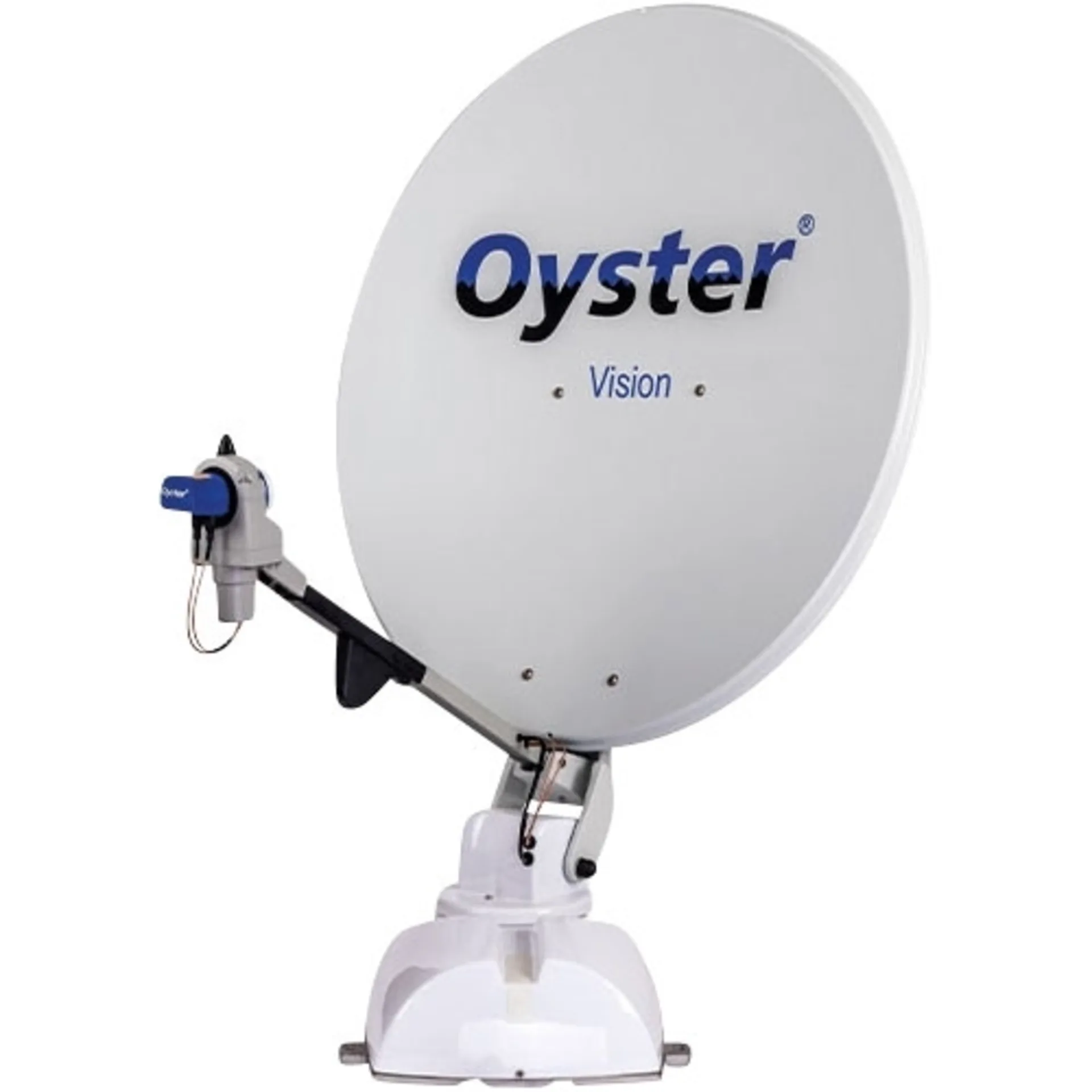 Ten Haaft Oyster Vision 85 vollautomatische Sat Anlage Twin-LNB SKEW 85 cm