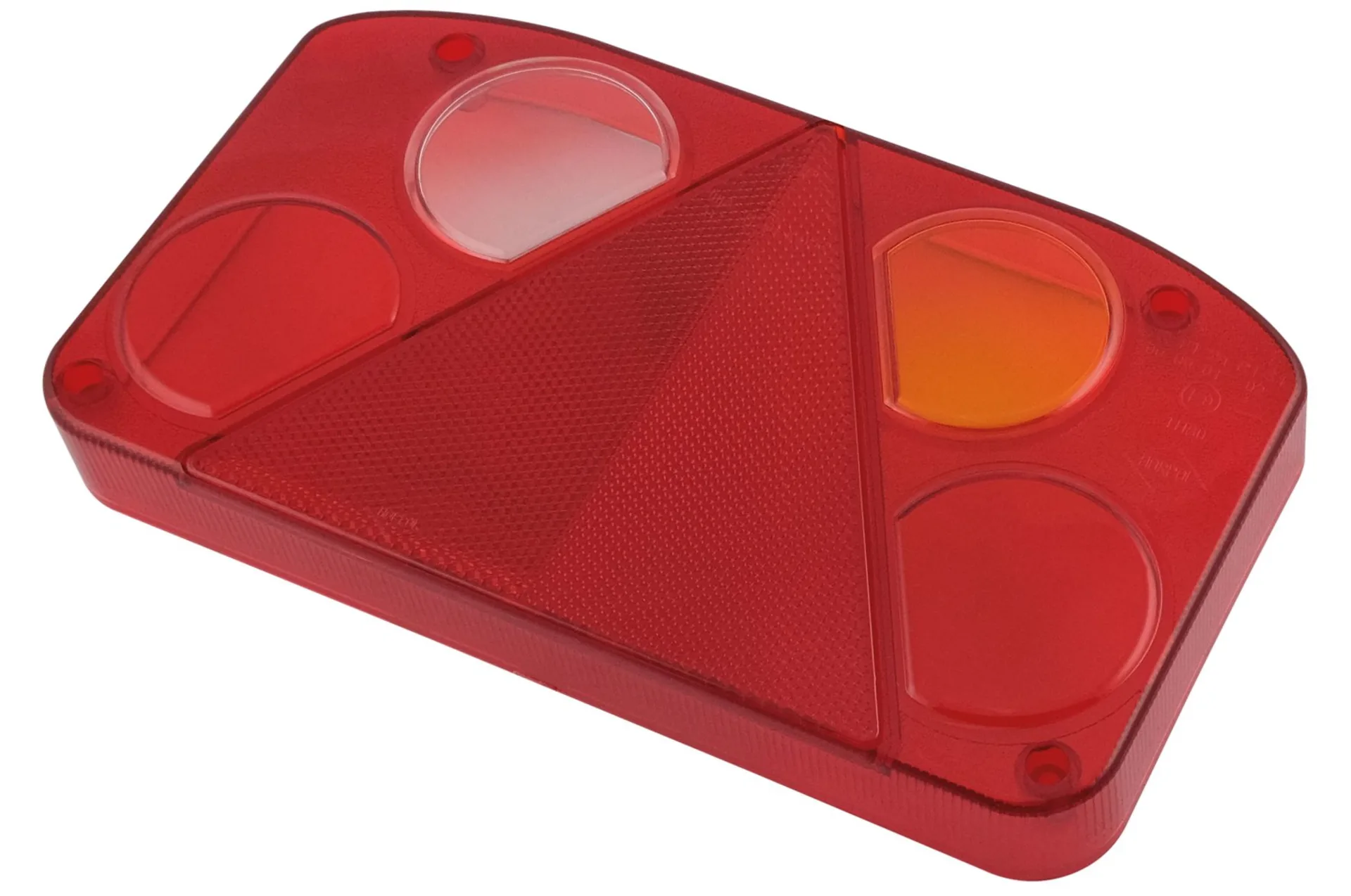 Horpol - Ersatzglas zu Schlussleuchten rechts 238 x 138 mm, zu diverse Modelle LZT... und LZD...