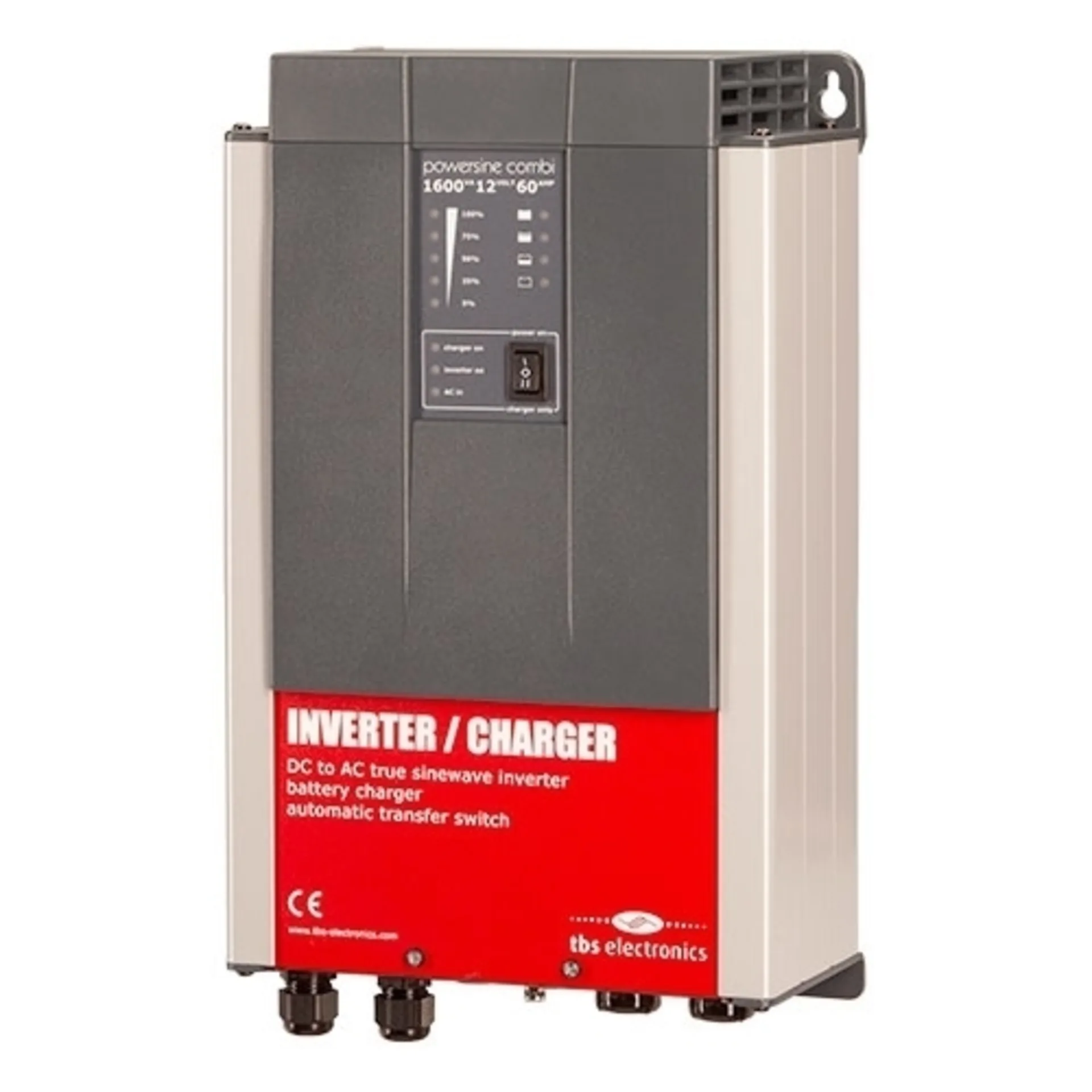 Powersine Combi Set 1600-12-60 Universal Control Onduleur 1300 W puissance continue