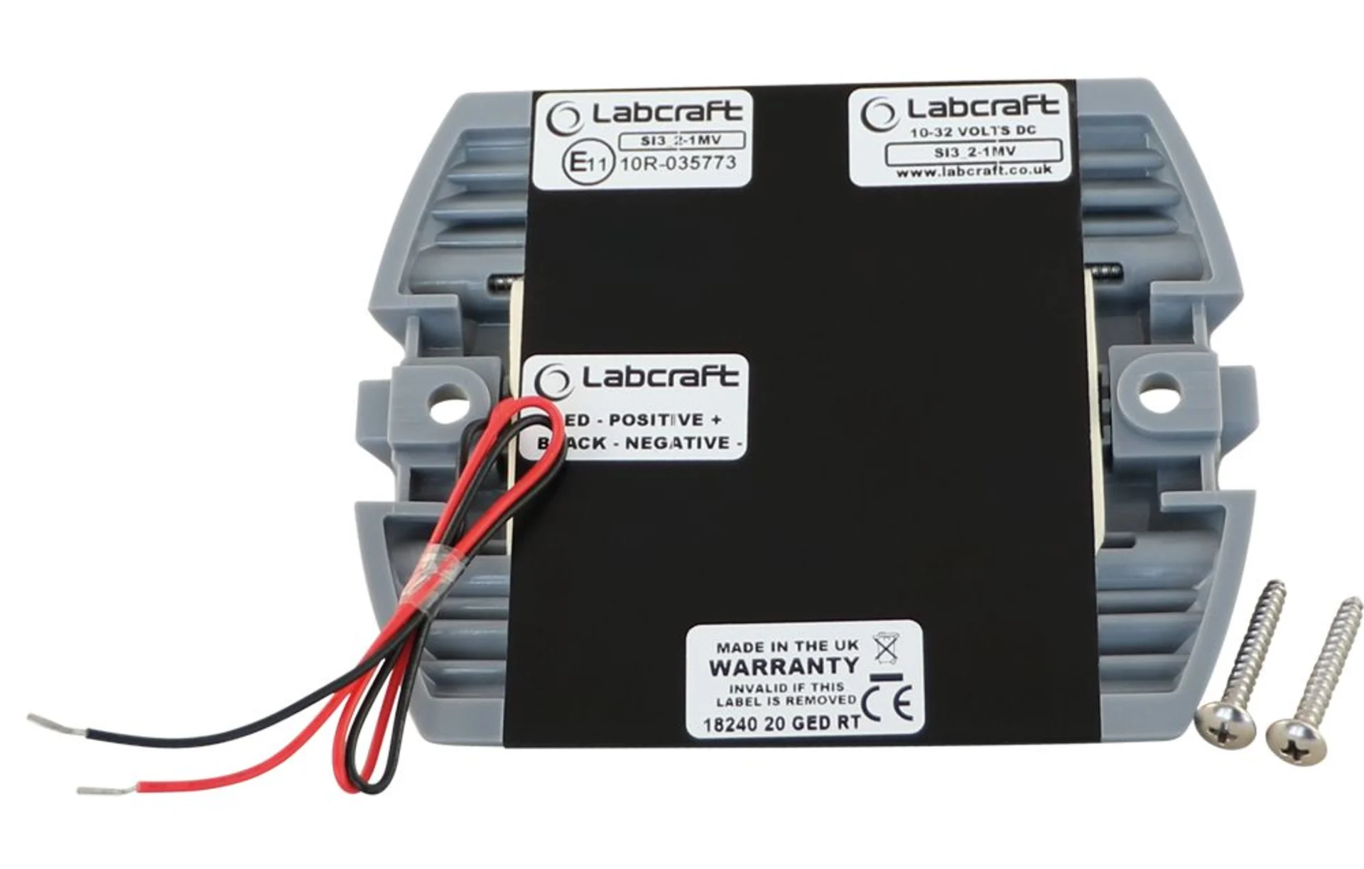 LED-Aussen-/Innenleuchte Microlux SI3_2-1MV 128 x 100 x 15 mm, 12/24 V, IP67, 354 lm