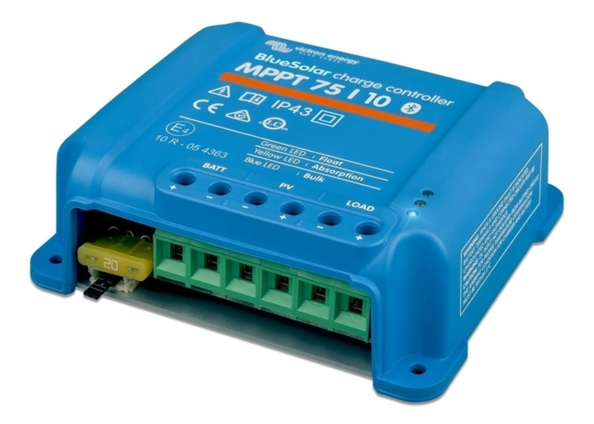 Victron Energy SmartSolar 75/10 MPPT régulateur de charge solaire 10 A 12 / 24 V Victron Energy SmartSolar 75/10 MPPT régulateur de charge solaire 10 A 12 / 24 V