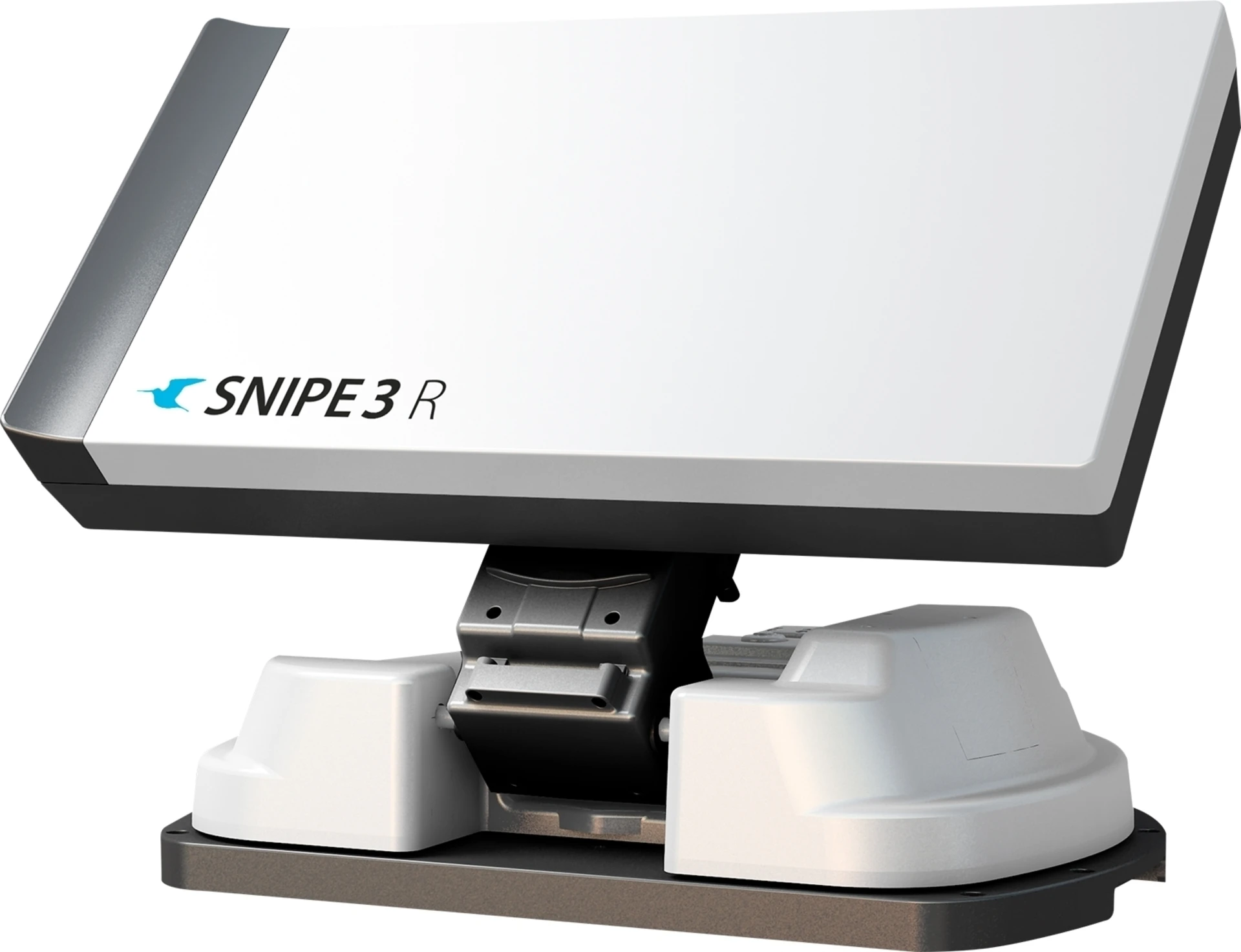 Selfsat Snipe 3 R Black Line vollautomatische Flachantenne mit Fernbedienung / Auto Skew / Single LNB