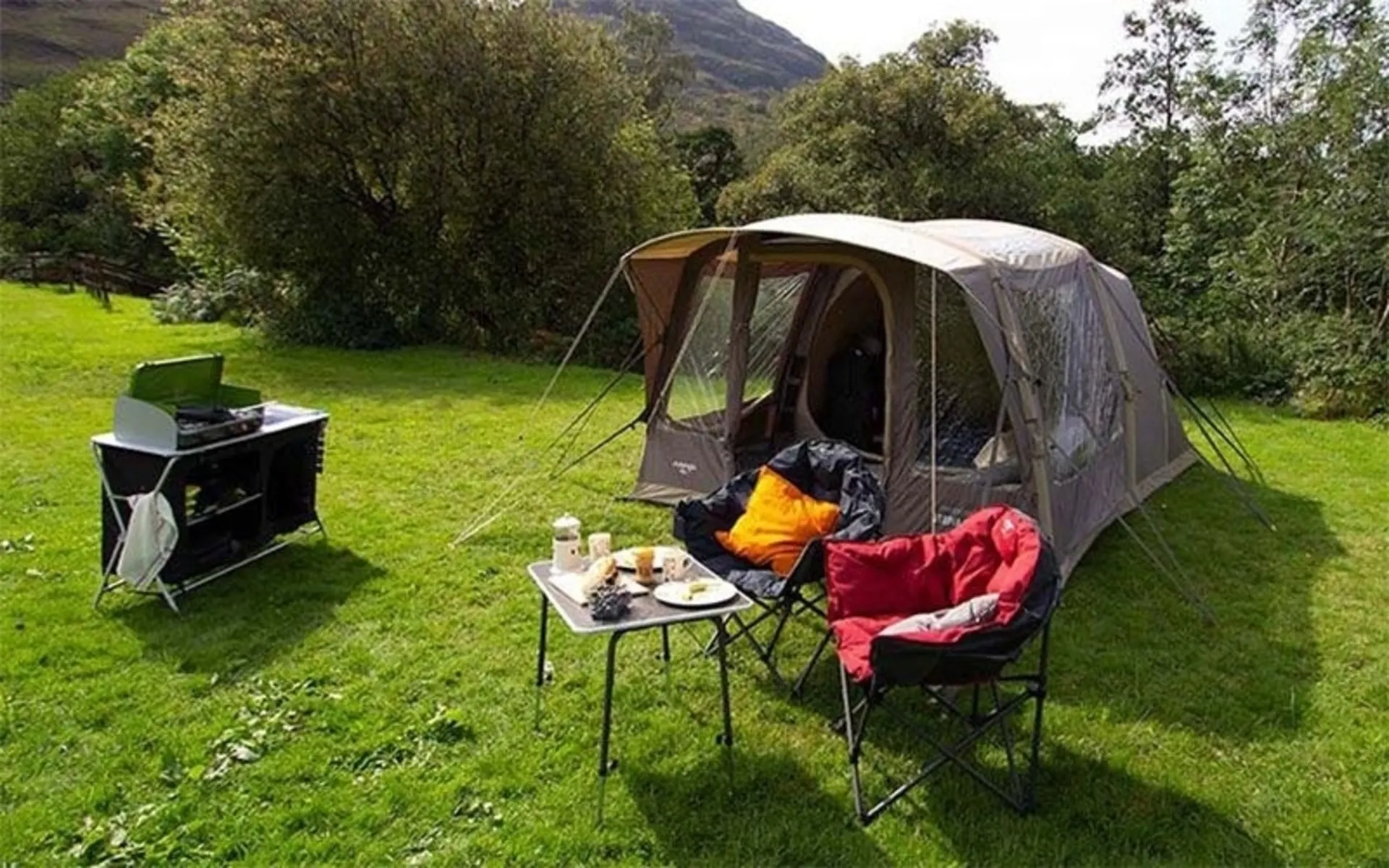 Vango Utopia II Air TC 500 aufblasbares Familienzelt