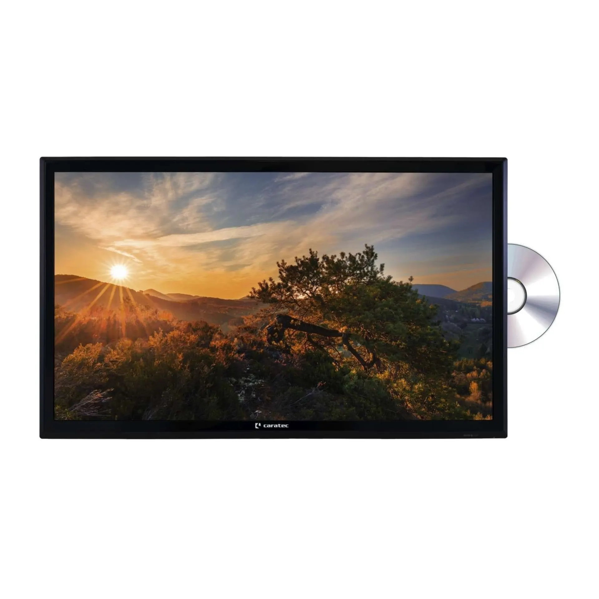 Caratec Vision CAV240P-D 60cm 24" TV grand angle avec DVB-T2 HD DVB-S2 et lecteur DVD