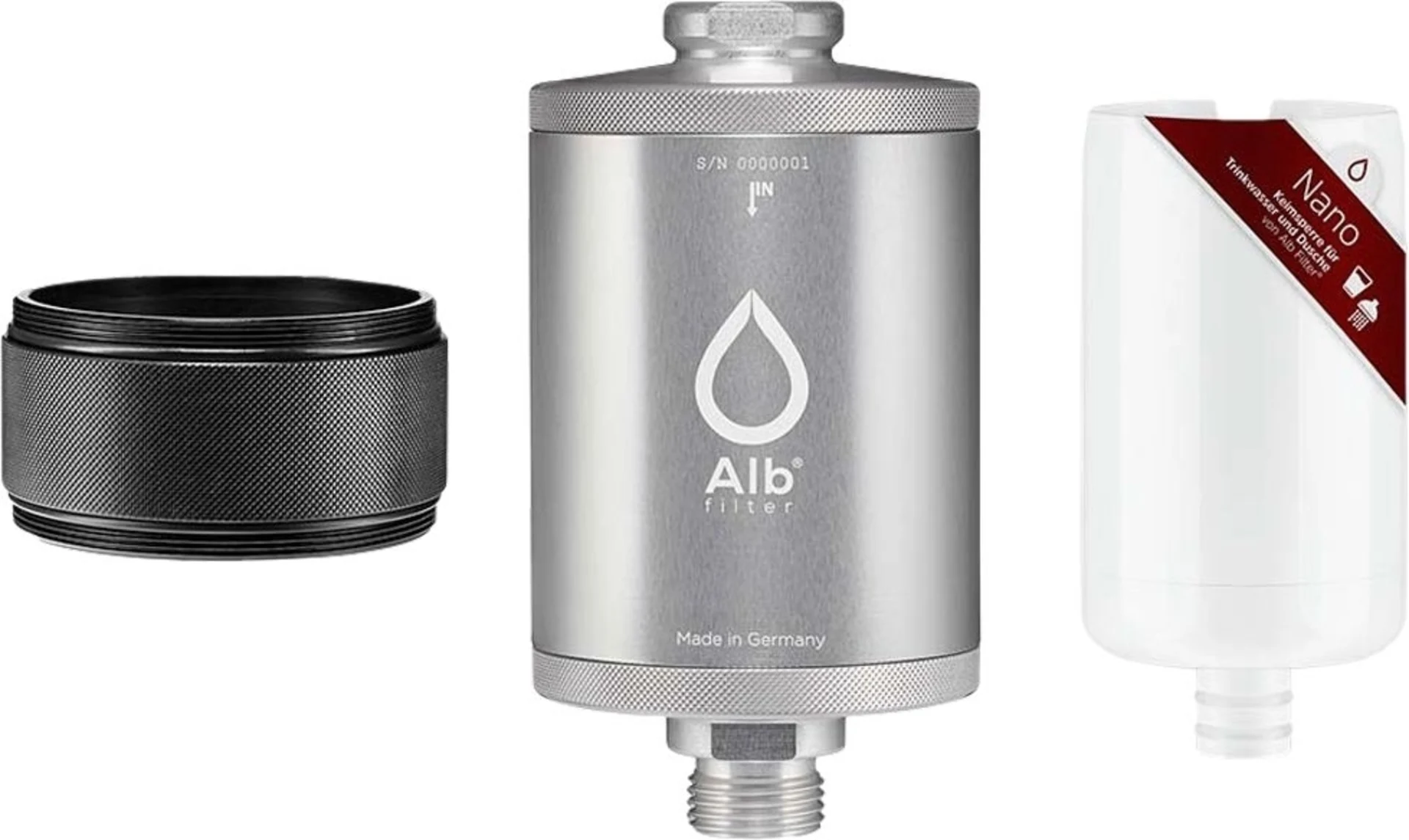 Alb Filter Aufrüstset Nano Silber