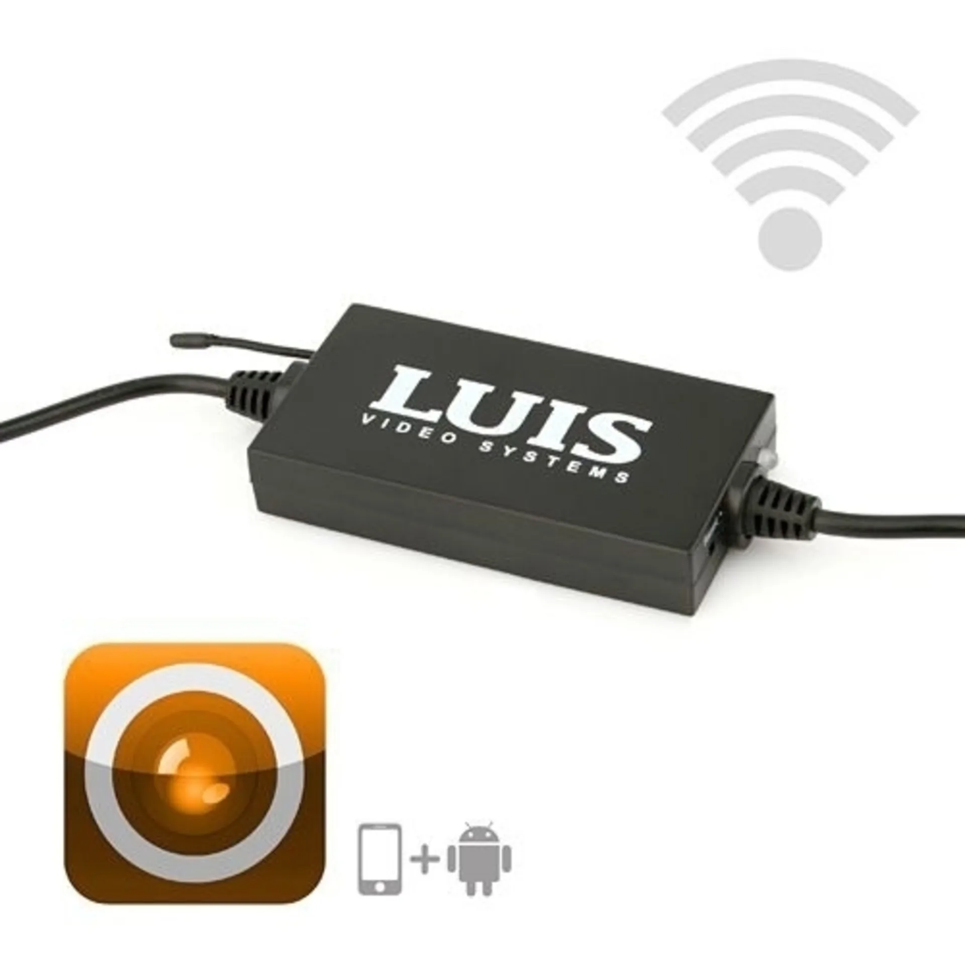 Luis T5 Wifi Rückfahrsystem für iPhone und Android mit Halterung