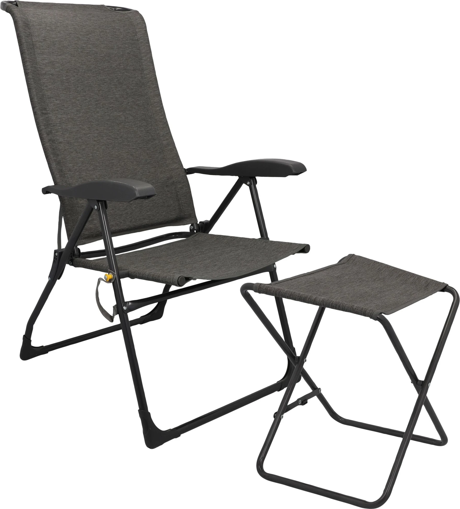 Ensemble de chaise pliante Camptime Allia avec chaise pliante et repose-jambes