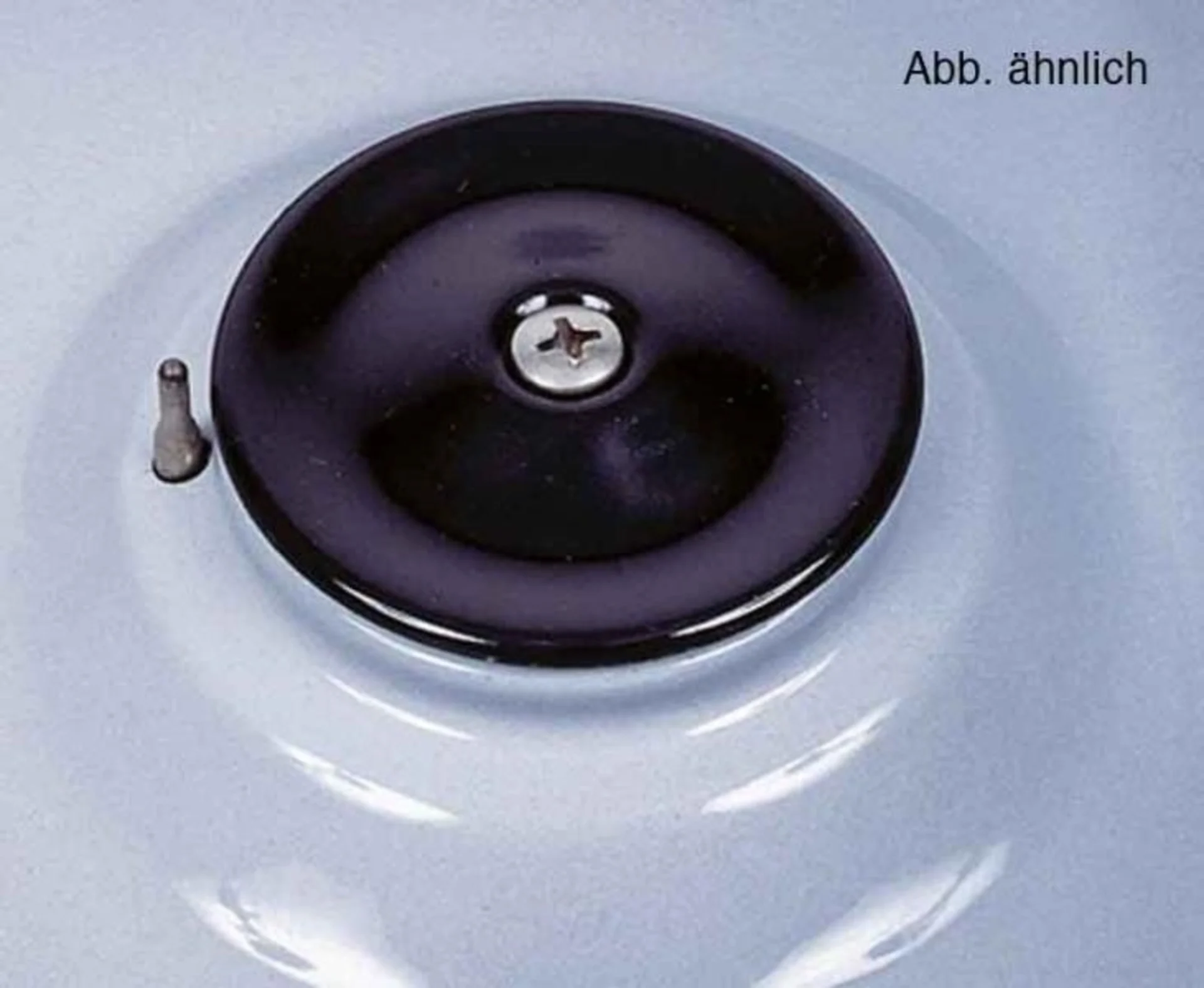 Couvercle de brûleur 45mm émaillé avec 2 vis Couvercle de brûleur 45mm émaillé avec 2 vis