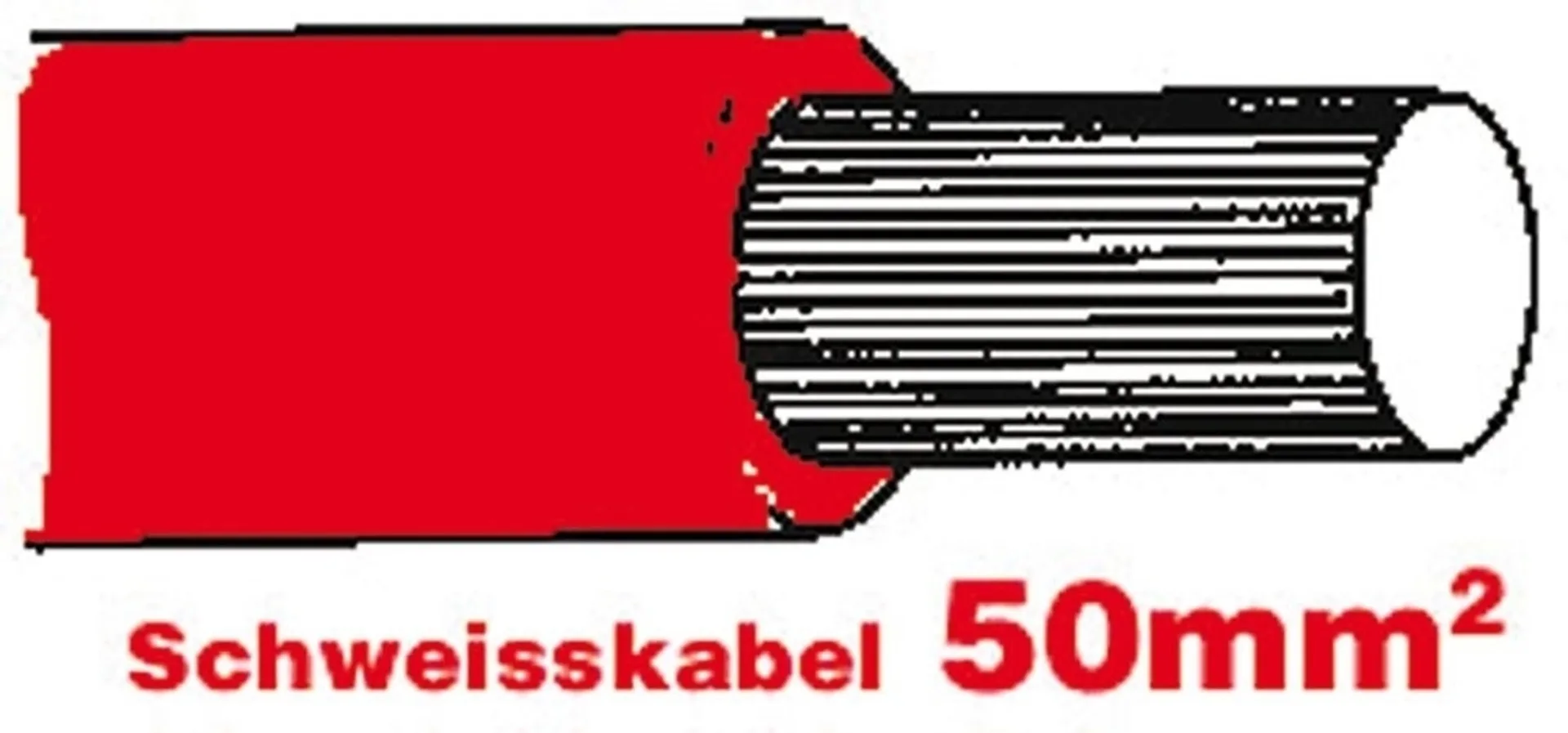 Anlasserkabel hochflexibel 50 mm rot ** lieferbare Längen: 5, 10, 15, 20, 25 m ** Anlasserkabel hochflexibel 50 mm rot ** lieferbare Längen: 5, 10, 15, 20, 25 m **