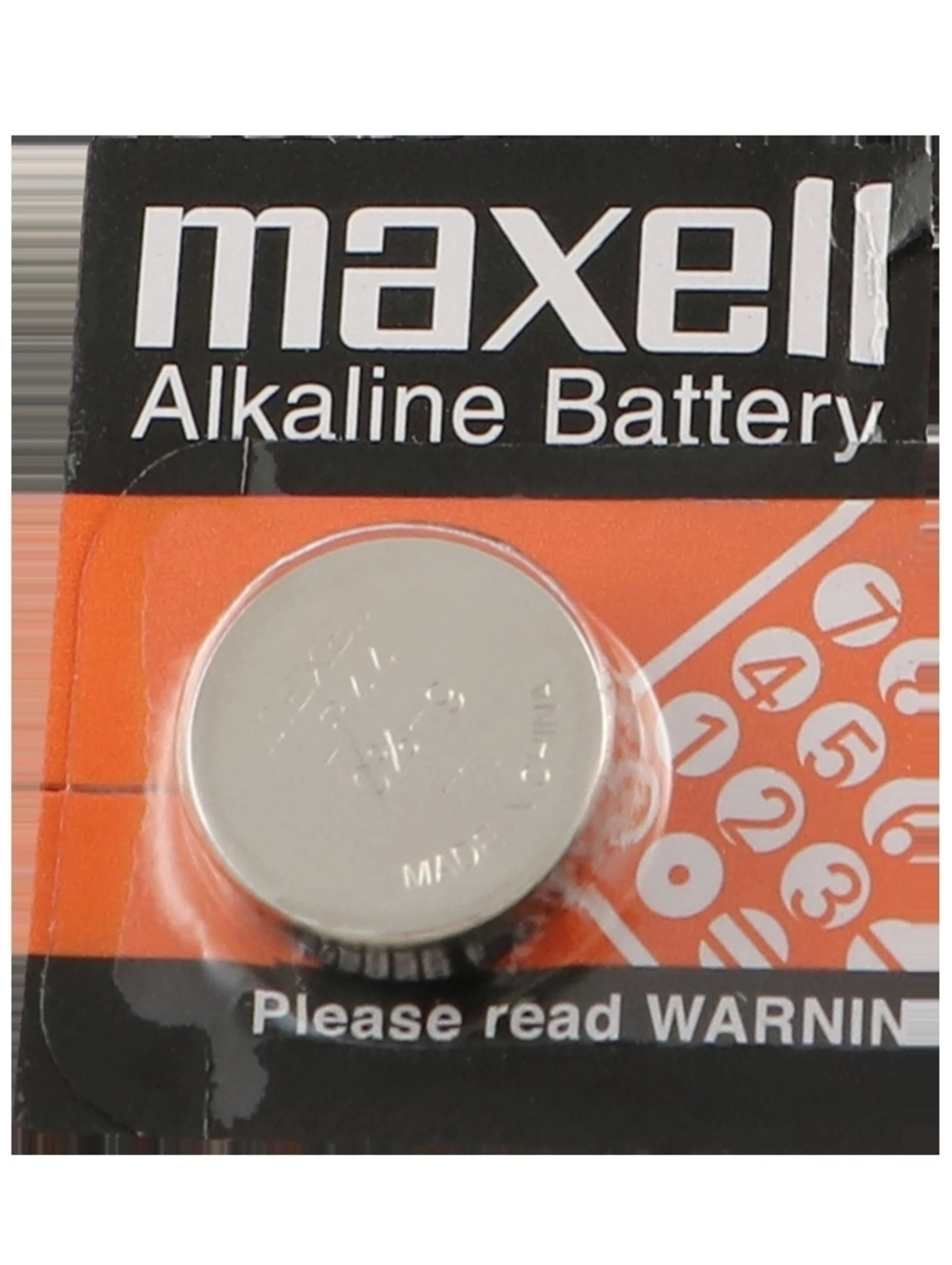 Maxell Knopfzellen-Batterie A76 (AG13) ø 11.6 x 5.4 mm, 1.5 V Alkaline