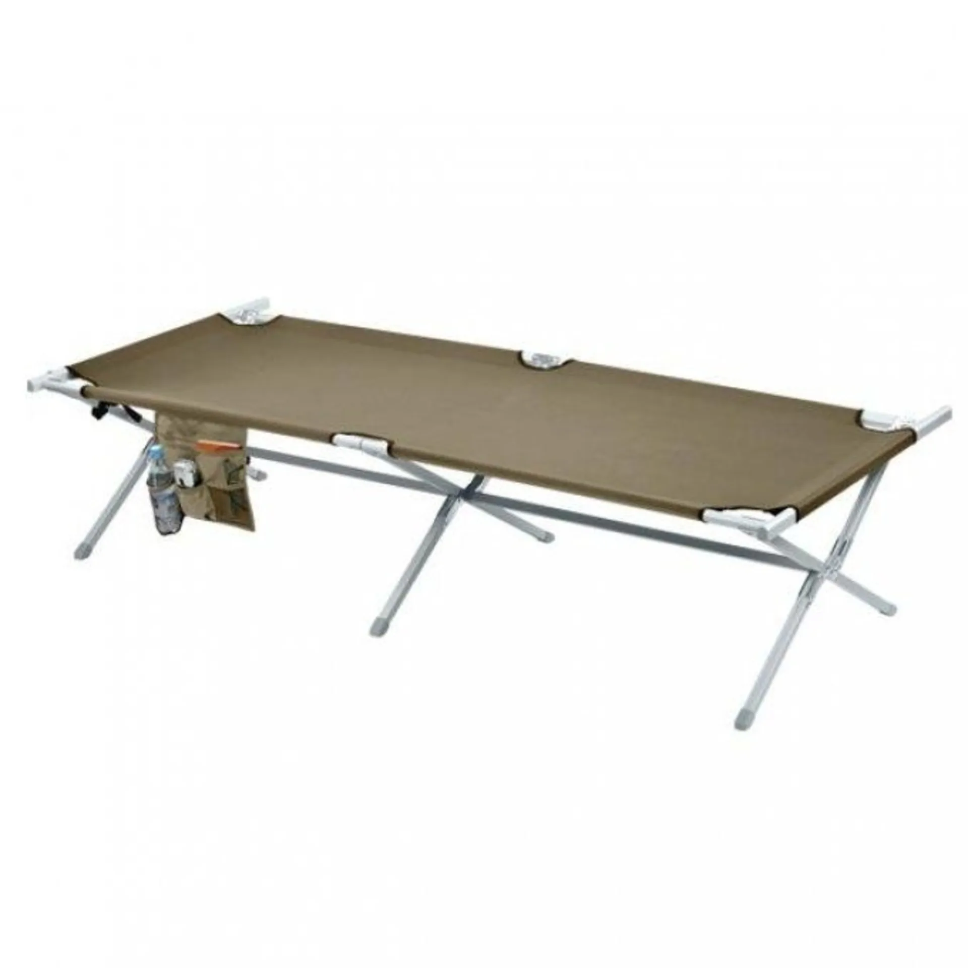 Lit de camp en aluminium