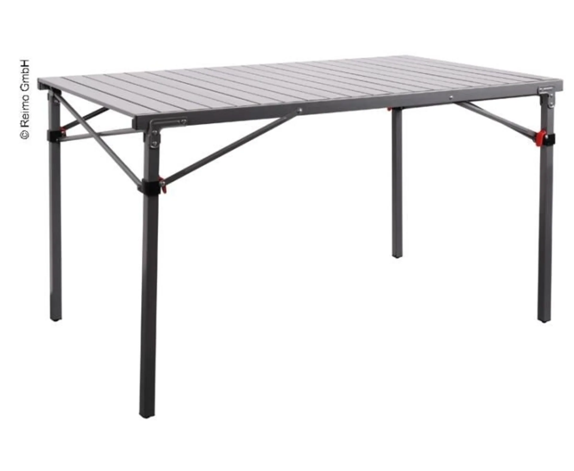 Campingtisch RAUMA 120x70x70cm anthrazit, Aluminiu
