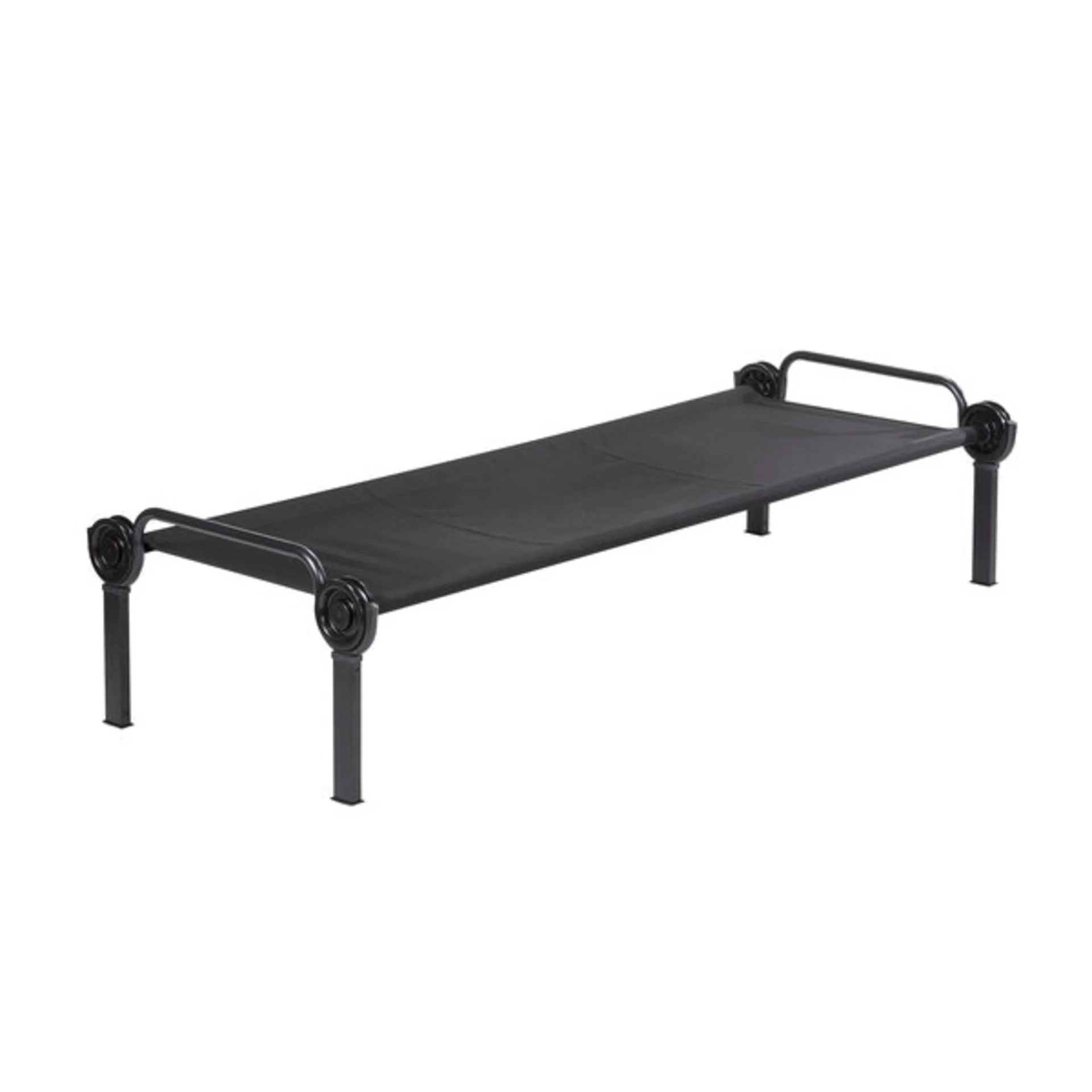 Disc-O-Bed ONE XL lit de camp noir Disc-O-Bed ONE XL lit de camp noir