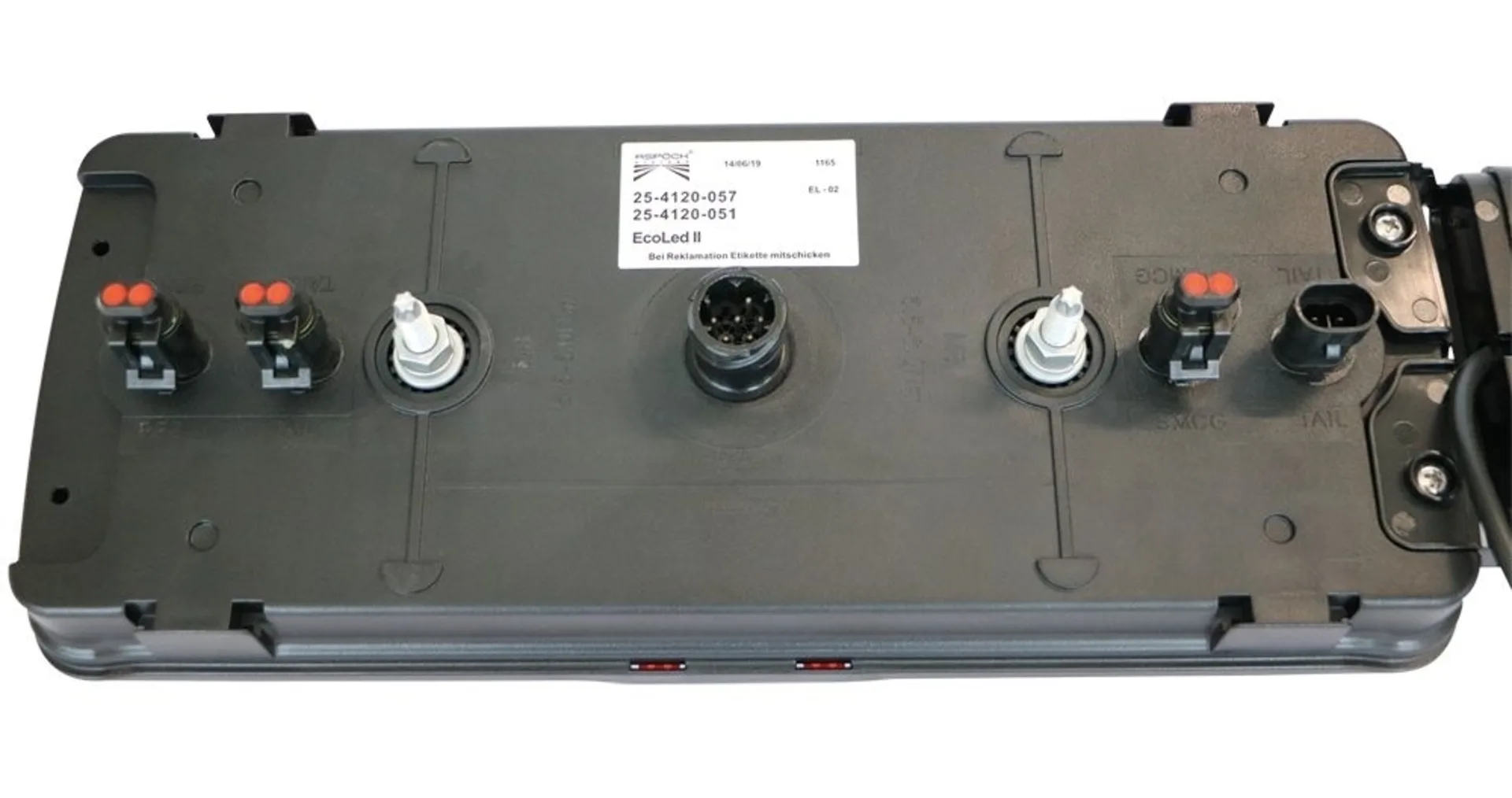 Aspöck - Fermeture à LED. Eco LED II 24V gauche