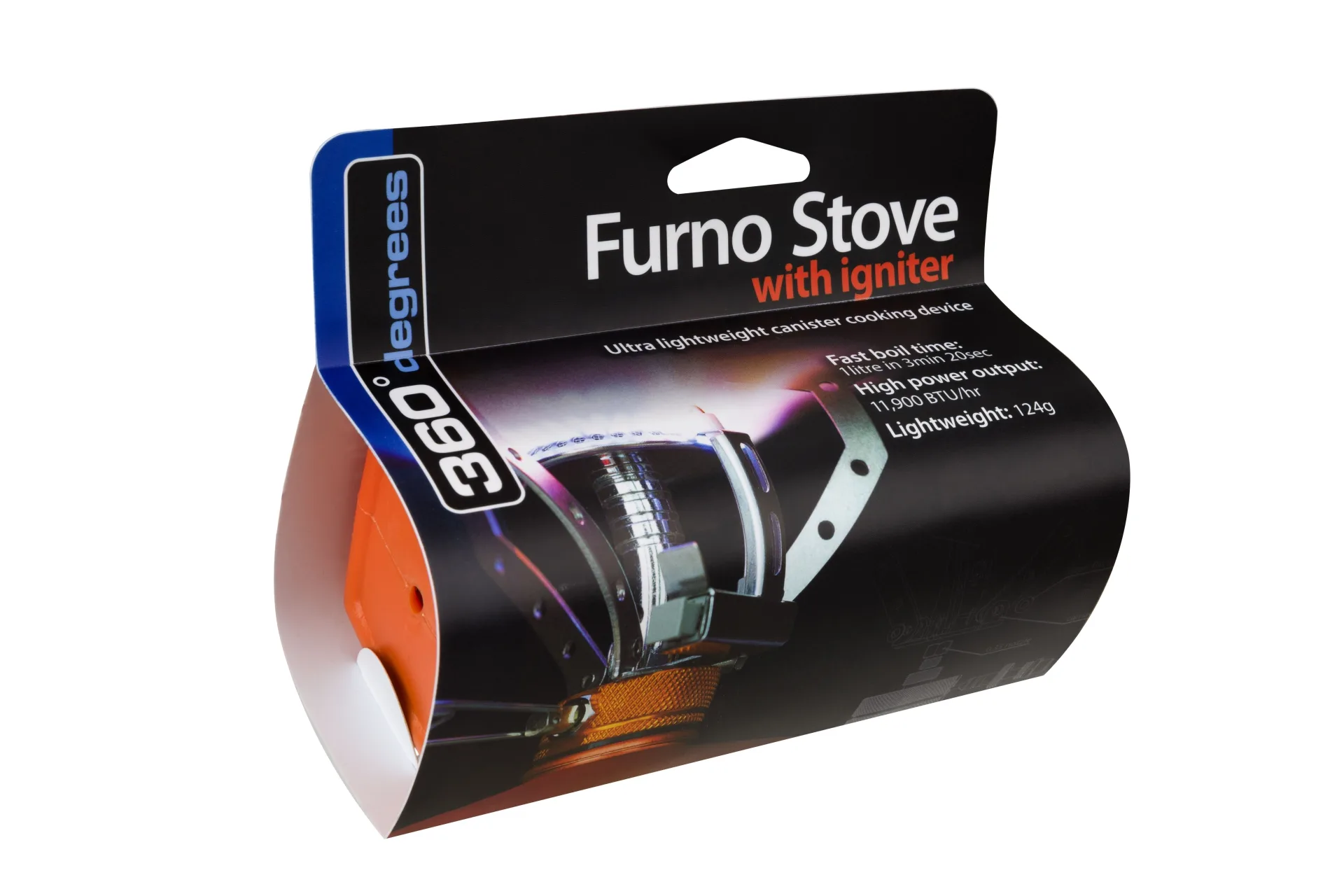 360 Furno Stove with Igniter 360 Degrees Kocher