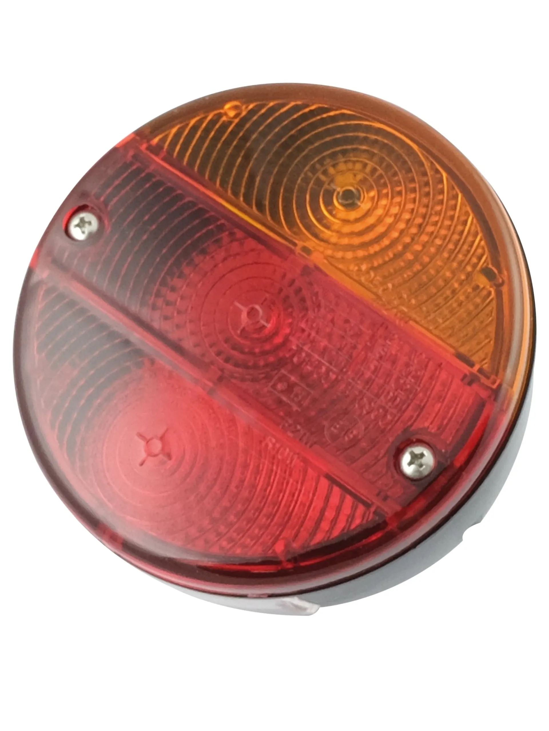 Cobo Schlussleuchte L + R, Ø 115 mm mit Kennzeichenbeleuchtung Cobo Schlussleuchte L + R, Ø 115 mm mit Kennzeichenbeleuchtung