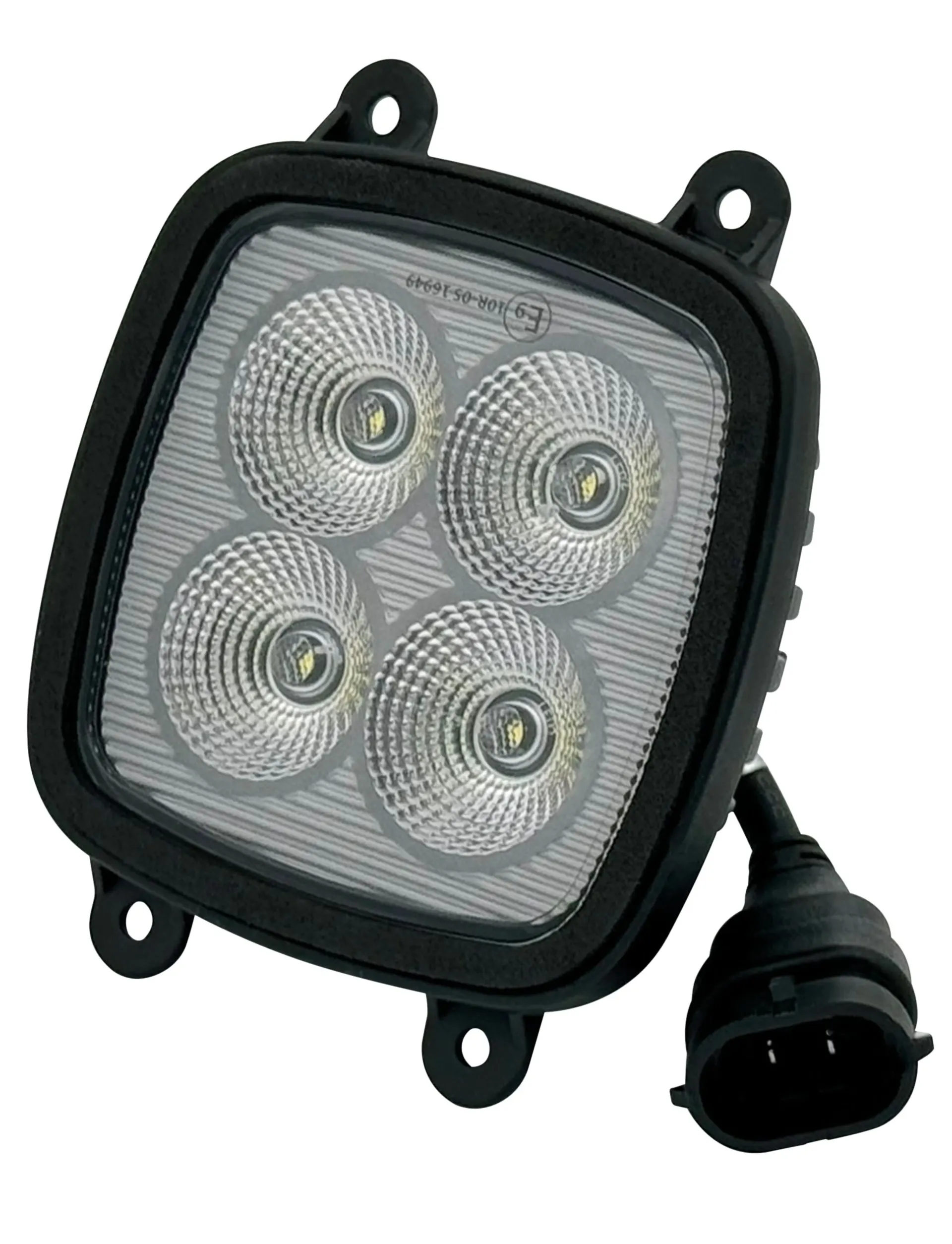 LED-Arbeitsscheinwerfer Einbau John Deere 6030/ 7030 Premium 12 V 89 x 108 x 55 mm 12 V / 24 V Cornerlights LED-Arbeitsscheinwerfer Einbau John Deere 6030/ 7030 Premium 12 V 89 x 108 x 55 mm 12 V / 24 V Cornerlights