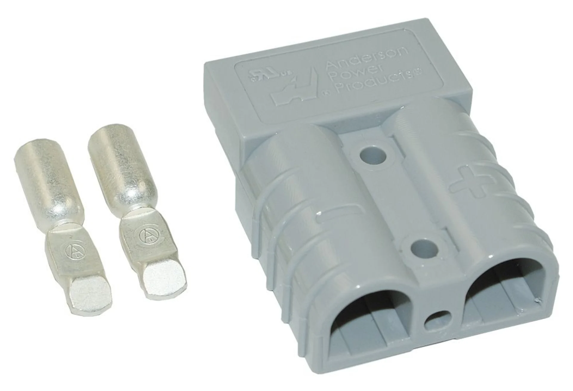 1 Stk. Stecker Anderson Power 2-pol -6 mm2 grau