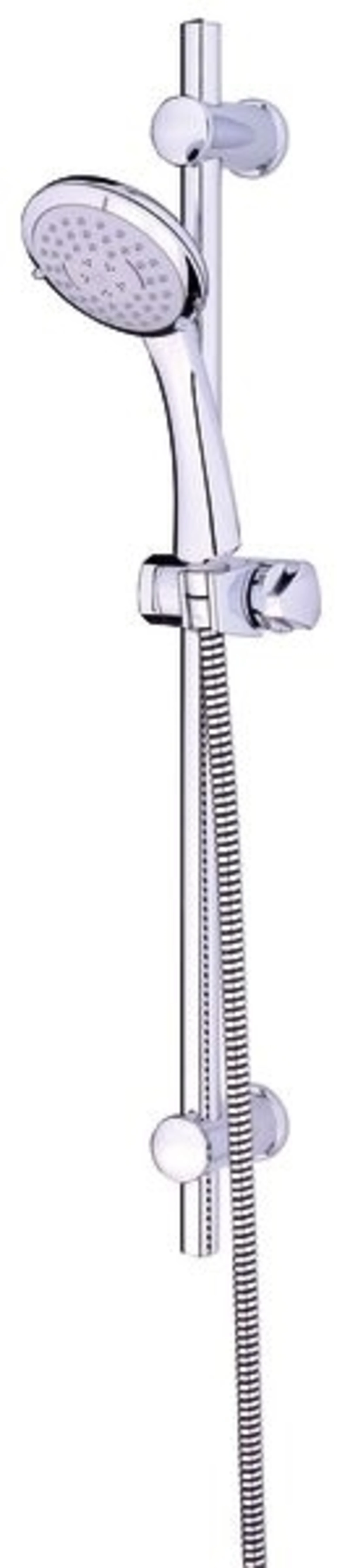 Set de douche Orta, chrome, 105mm de diamètre avec 1.5m de tuyau