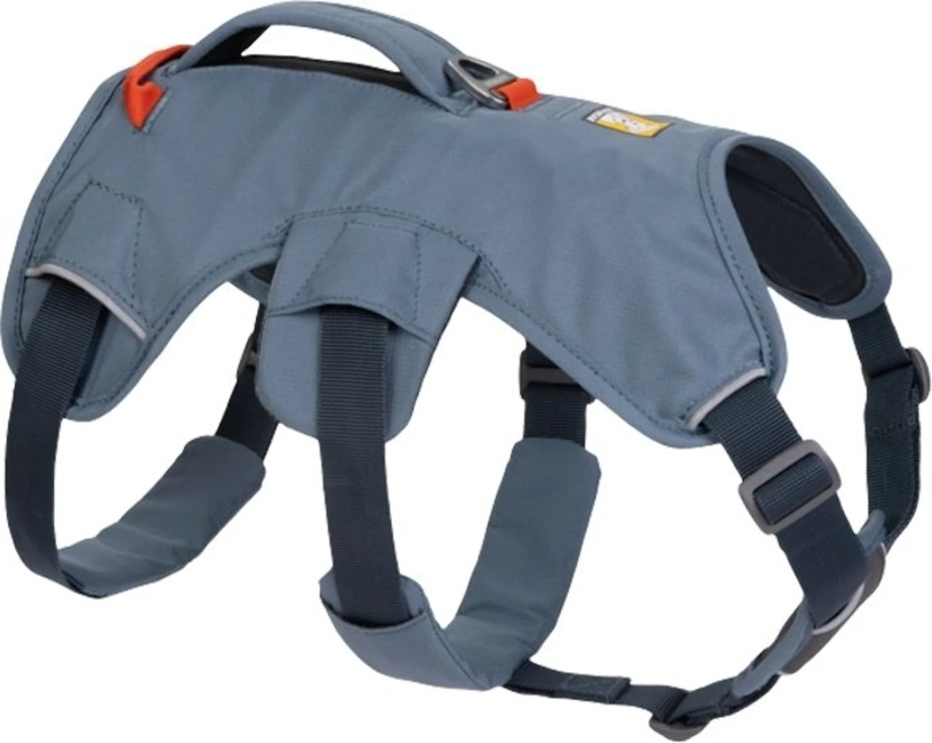 Ruffwear Web Master Hundegeschirr mit Handschlaufe Slate Blue XXS