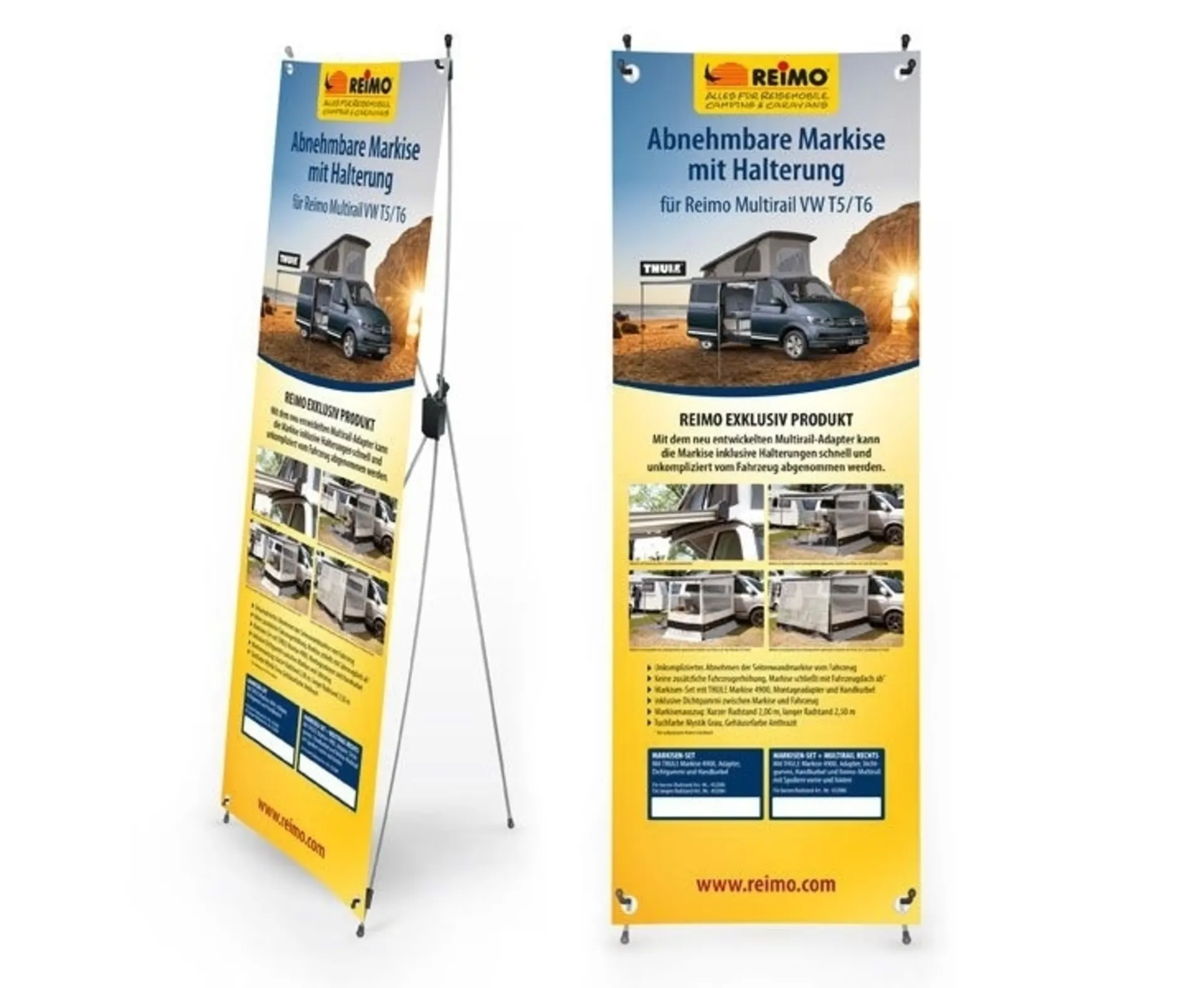 X-Banner Motif : Adaptateur T5 Multirail Thule, Deutsc