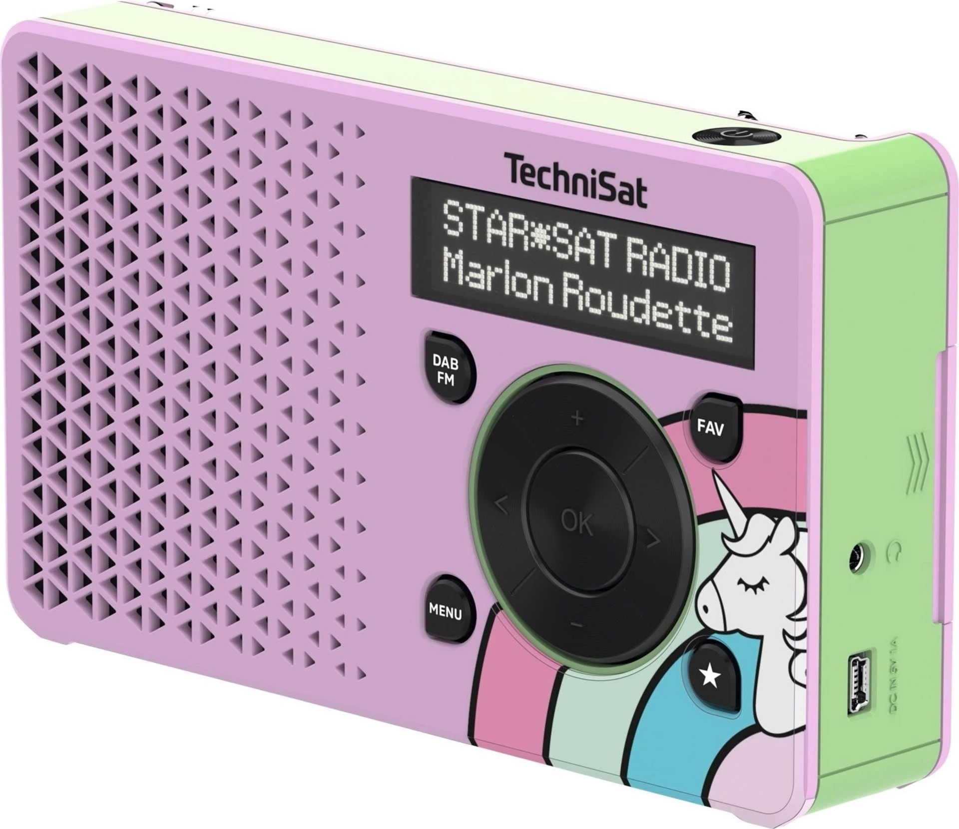 TechniSat DAB+ Digitradio 1 Radio numérique portable avec batterie intégrée