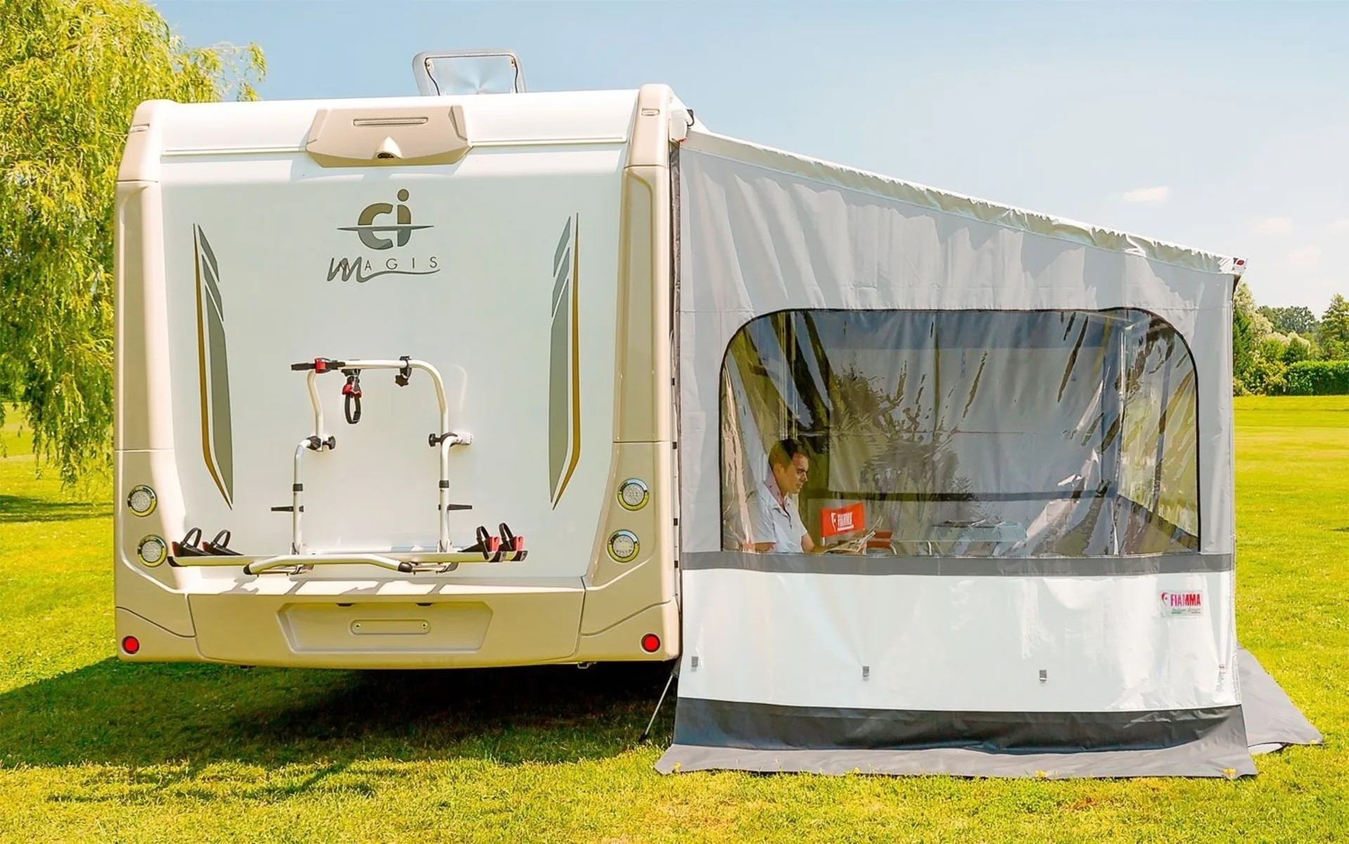 Fiamma Side W Pro Seitenwand passend für Markisen F45/ F65/ F80
