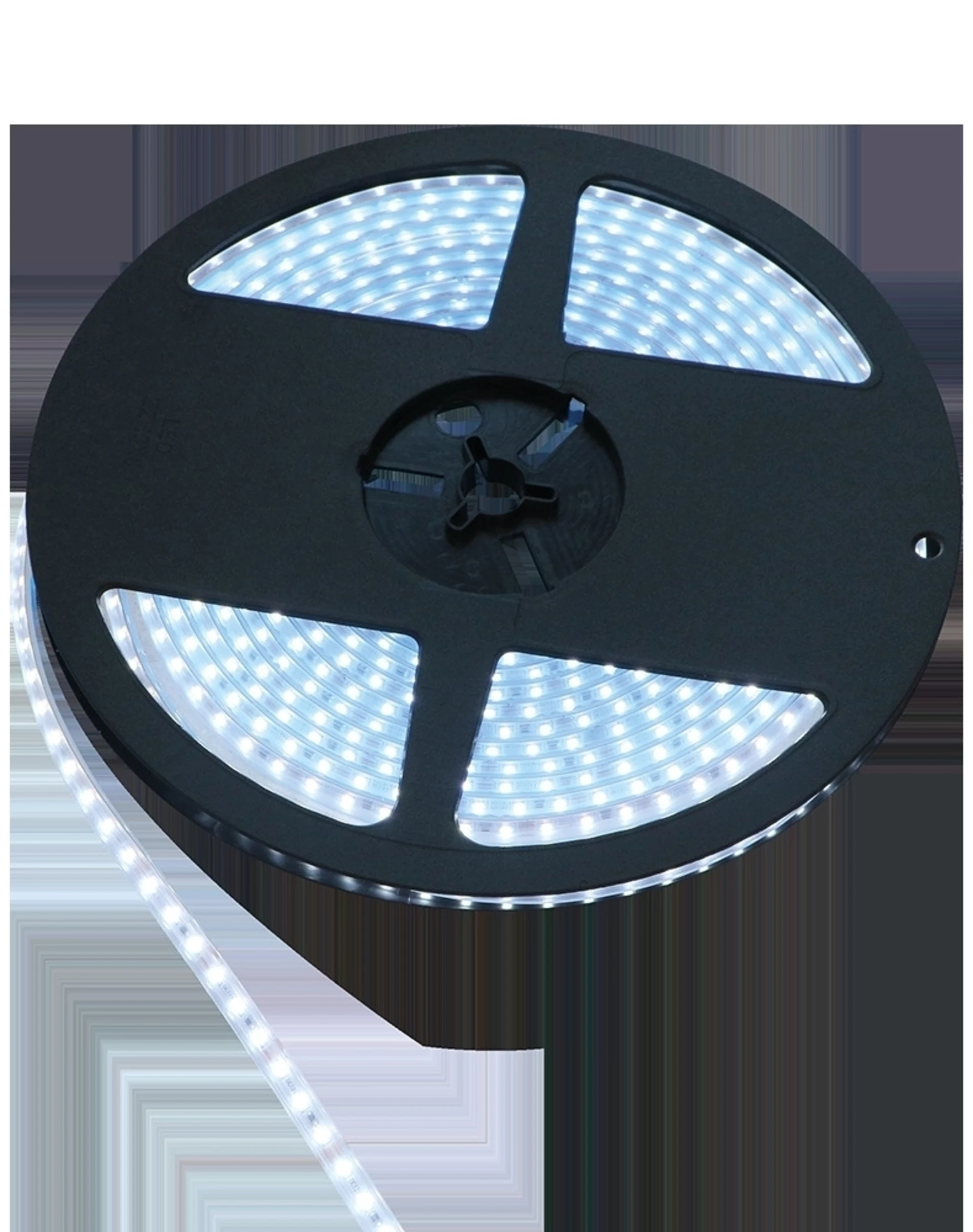 LED Streifen 5 mm 12 V kaltweiss 5 m, IP65 Rollenlänge 5 m, alle 2.5 cm trennbar, 5 mm breit